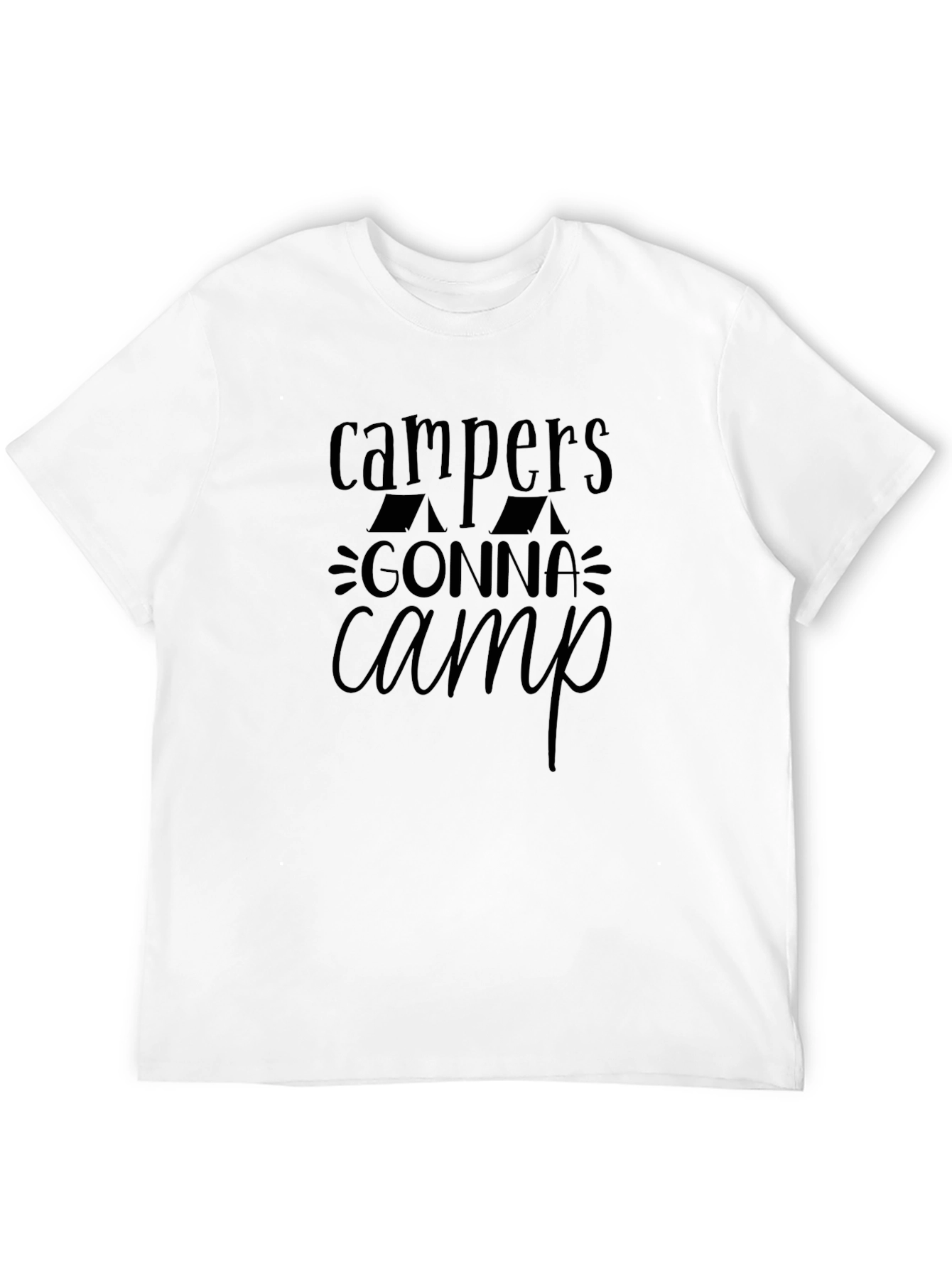 Campers Gonna Camp Graphic Tee - Camping T-Shirt