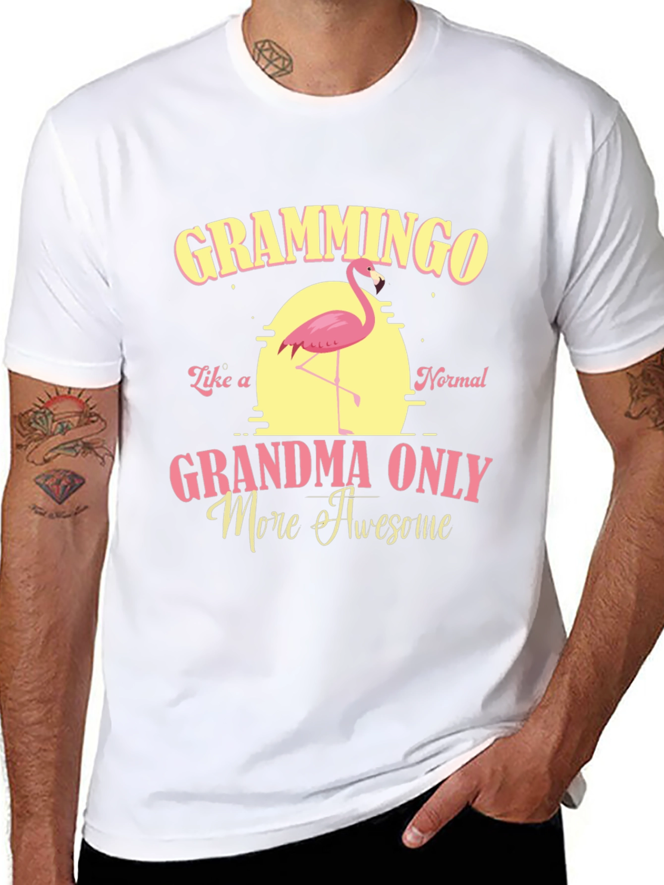 Grammingo Flamingo Grandma T-Shirt