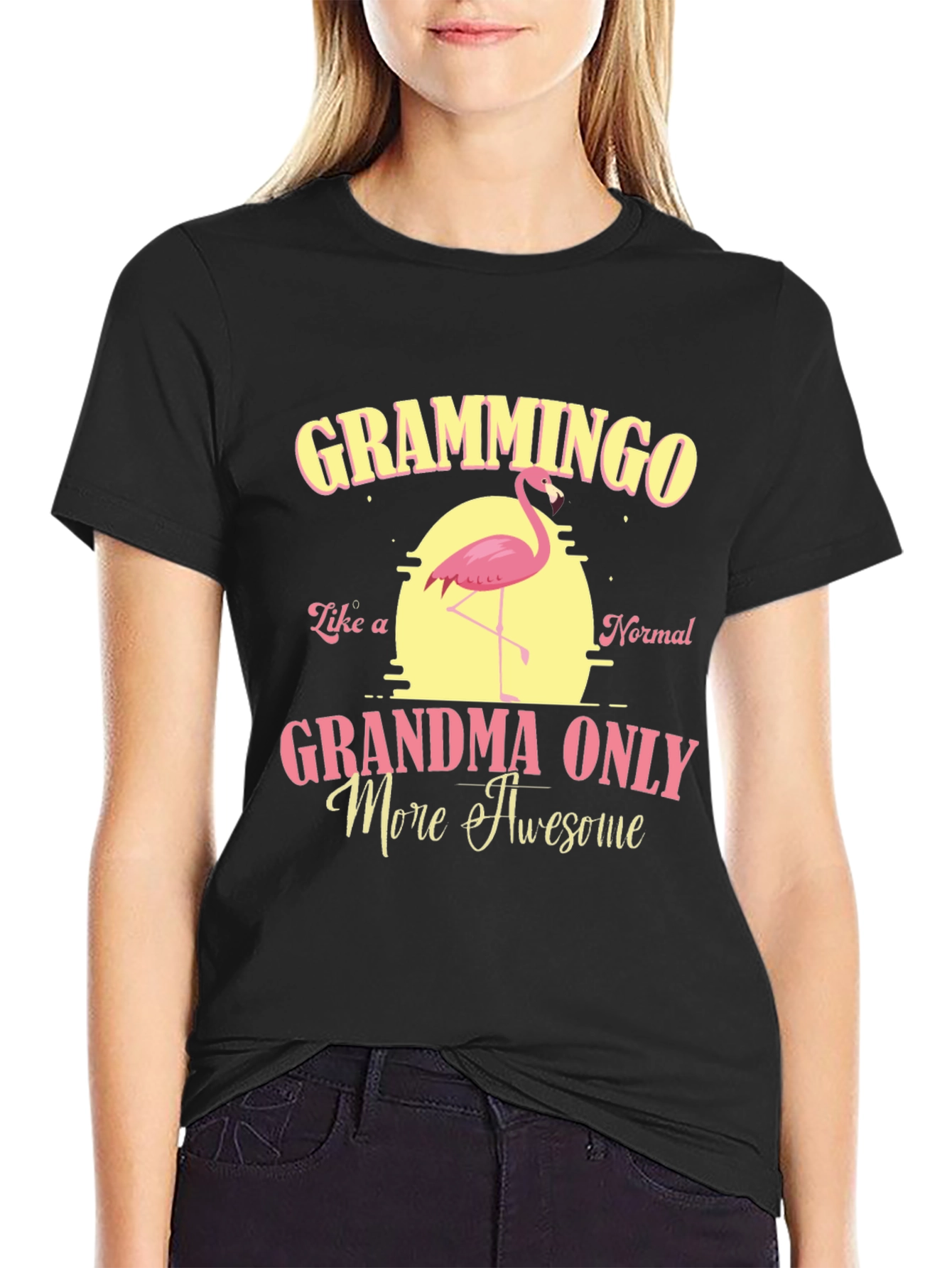 Grammingo Flamingo Grandma T-Shirt