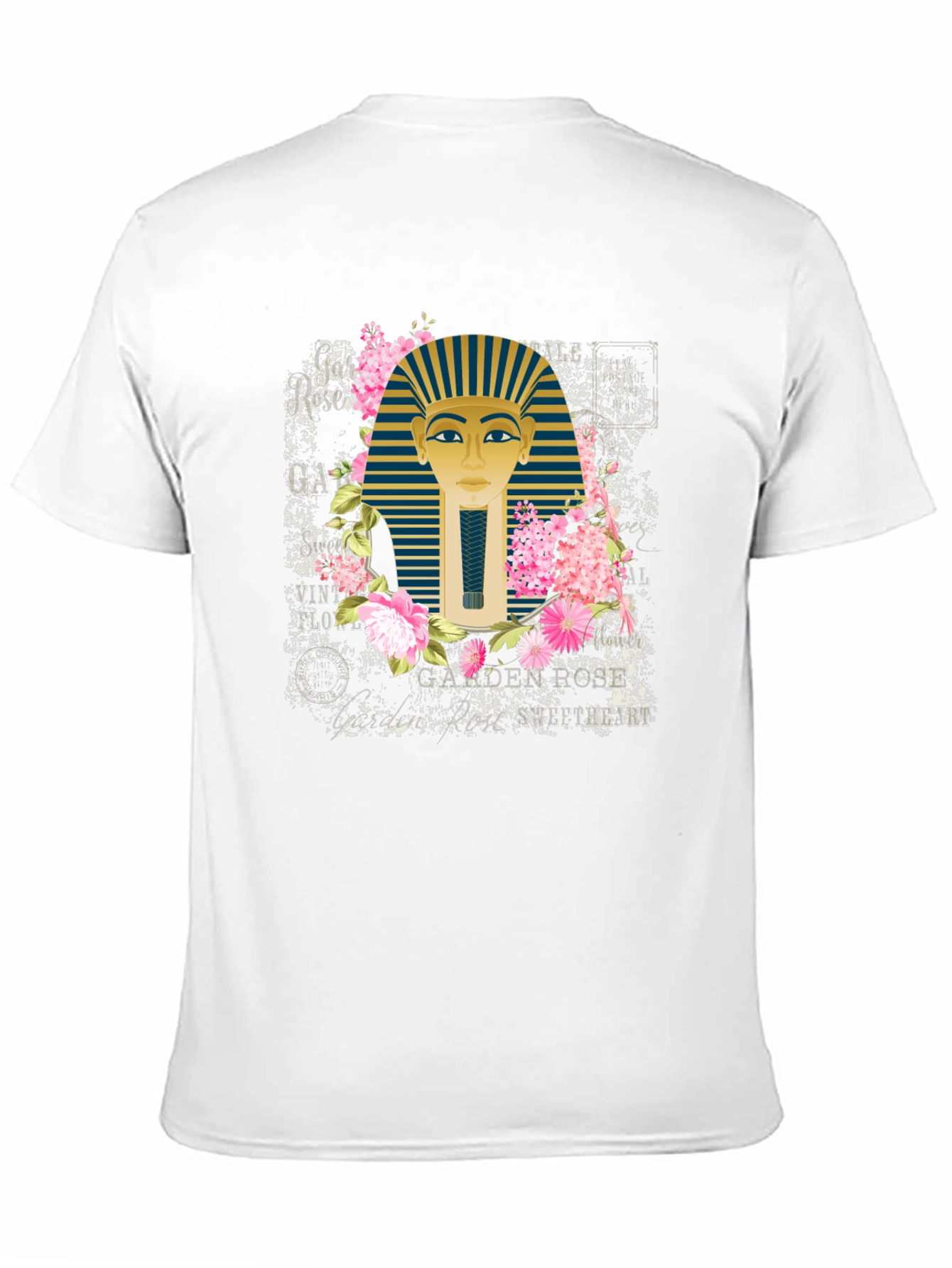 Egyptian Pharaoh Floral T-Shirt