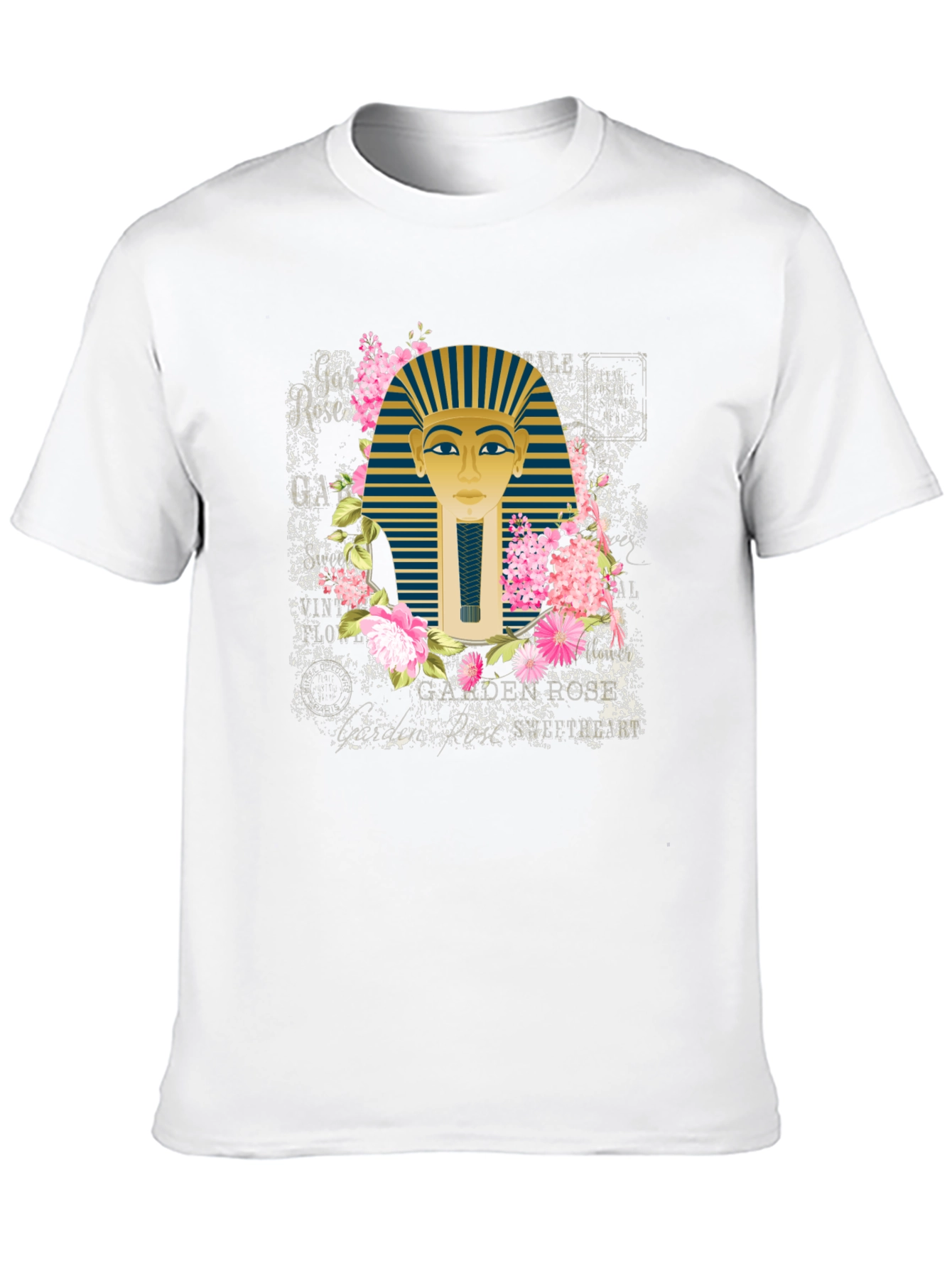 Egyptian Pharaoh Floral T-Shirt