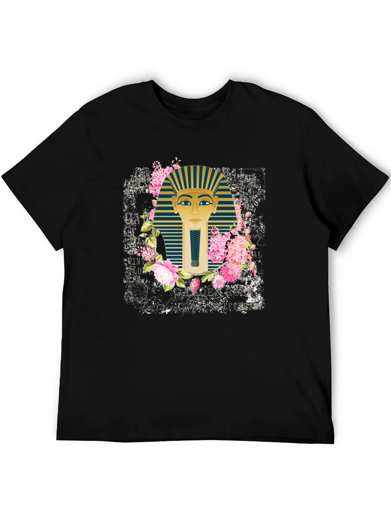 Egyptian Pharaoh Floral T-Shirt