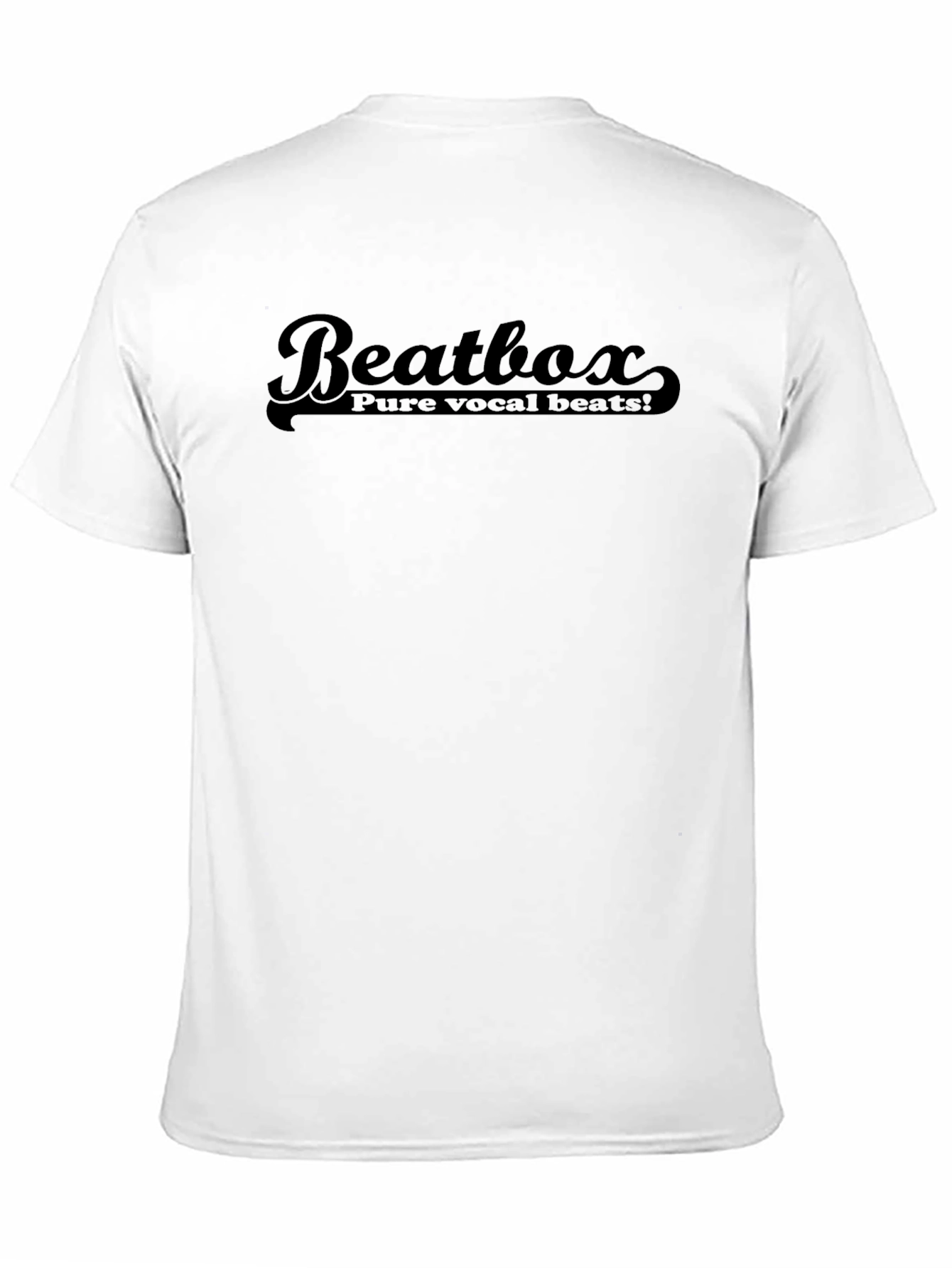 Beatbox Vocal Beats Black Graphic T-Shirt