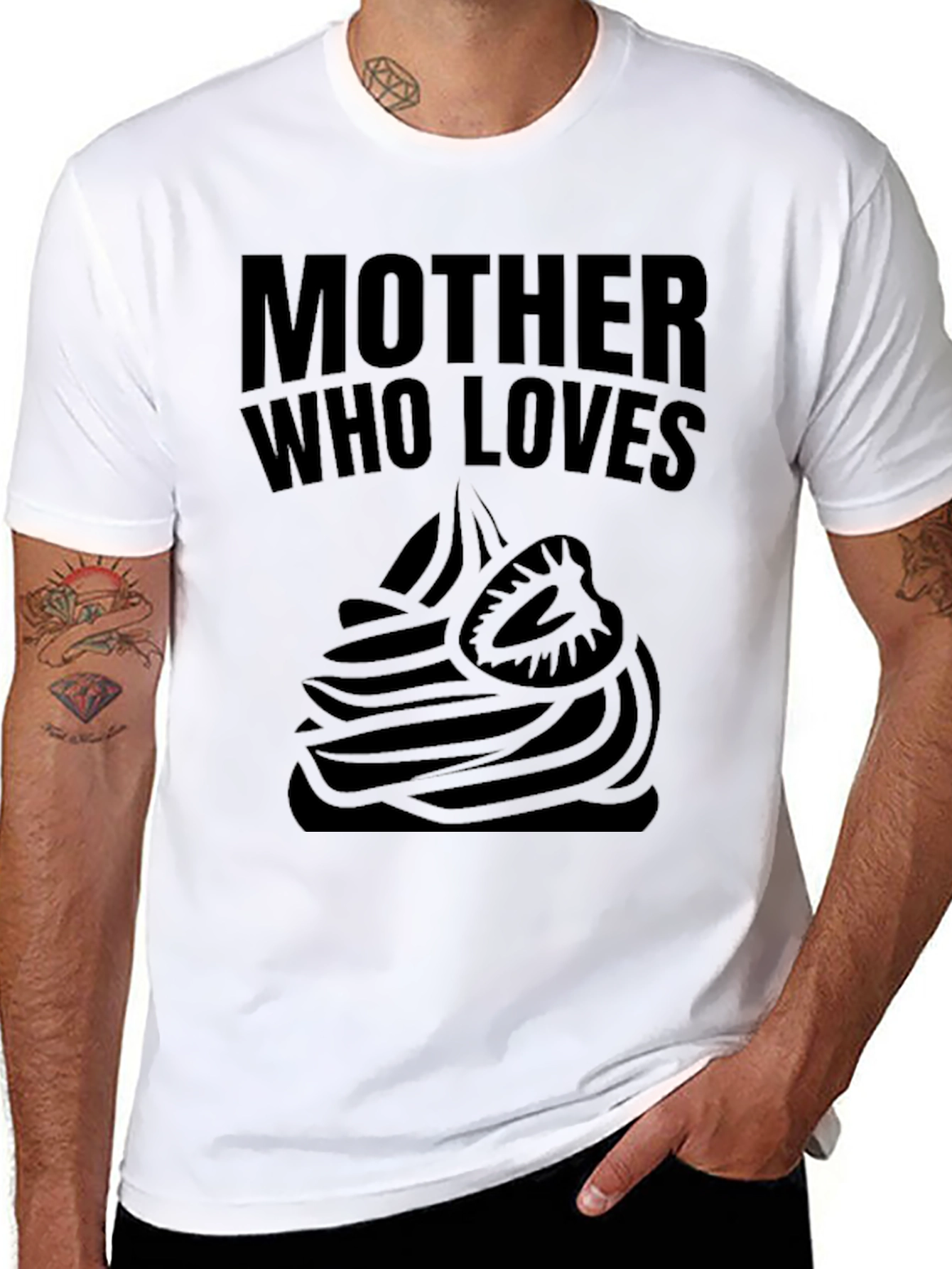 Mother Who Loves Strawberry Dessert T-Shirt