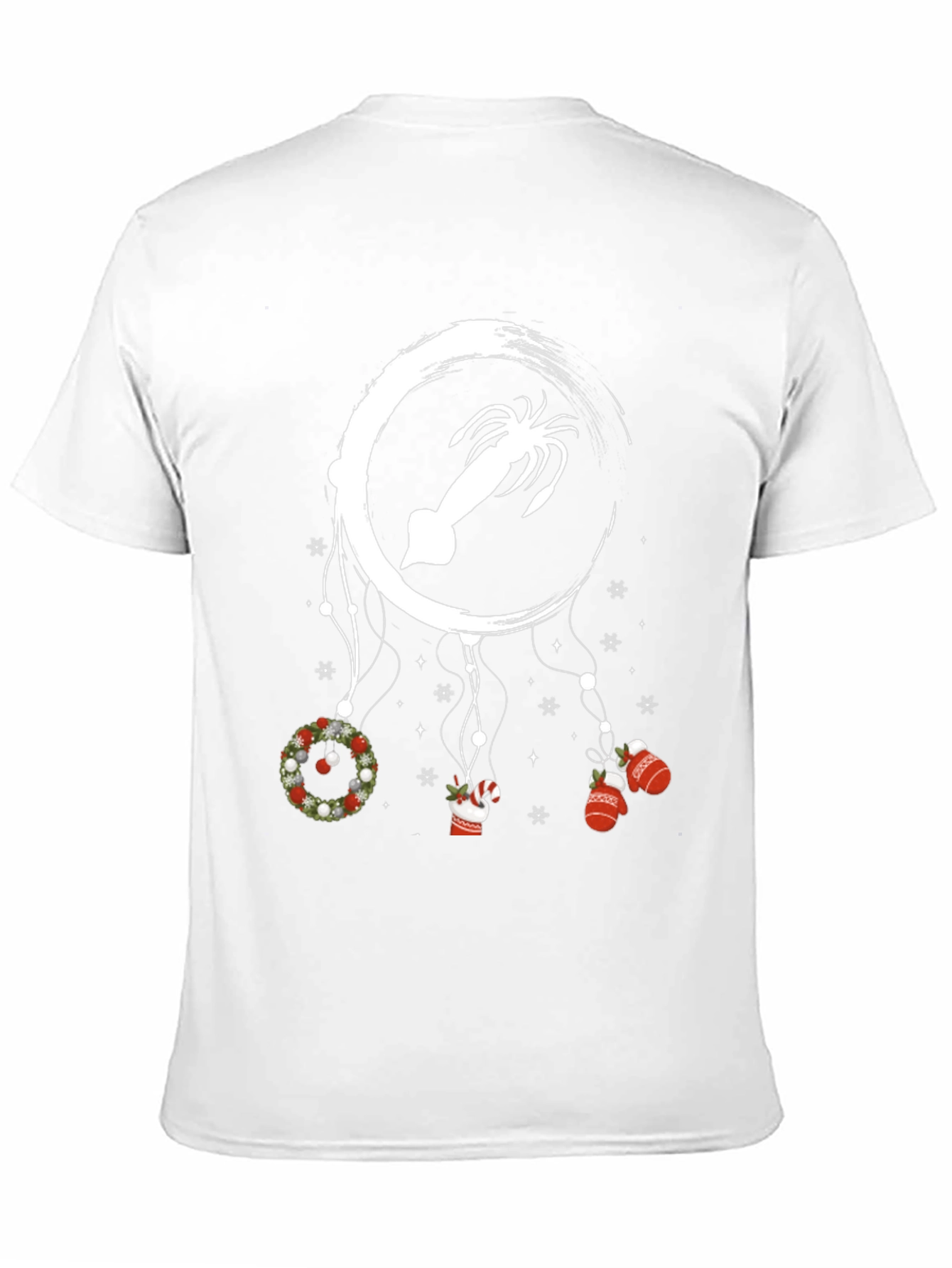 Festive Squid Christmas T-Shirt