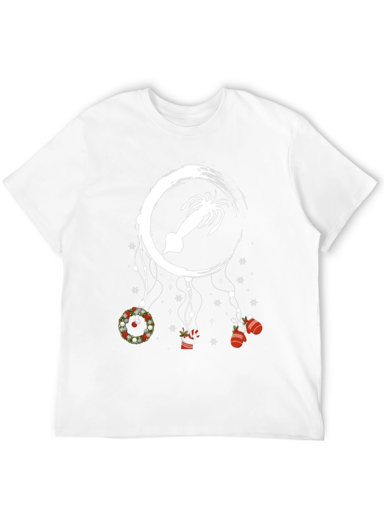 Festive Squid Christmas T-Shirt