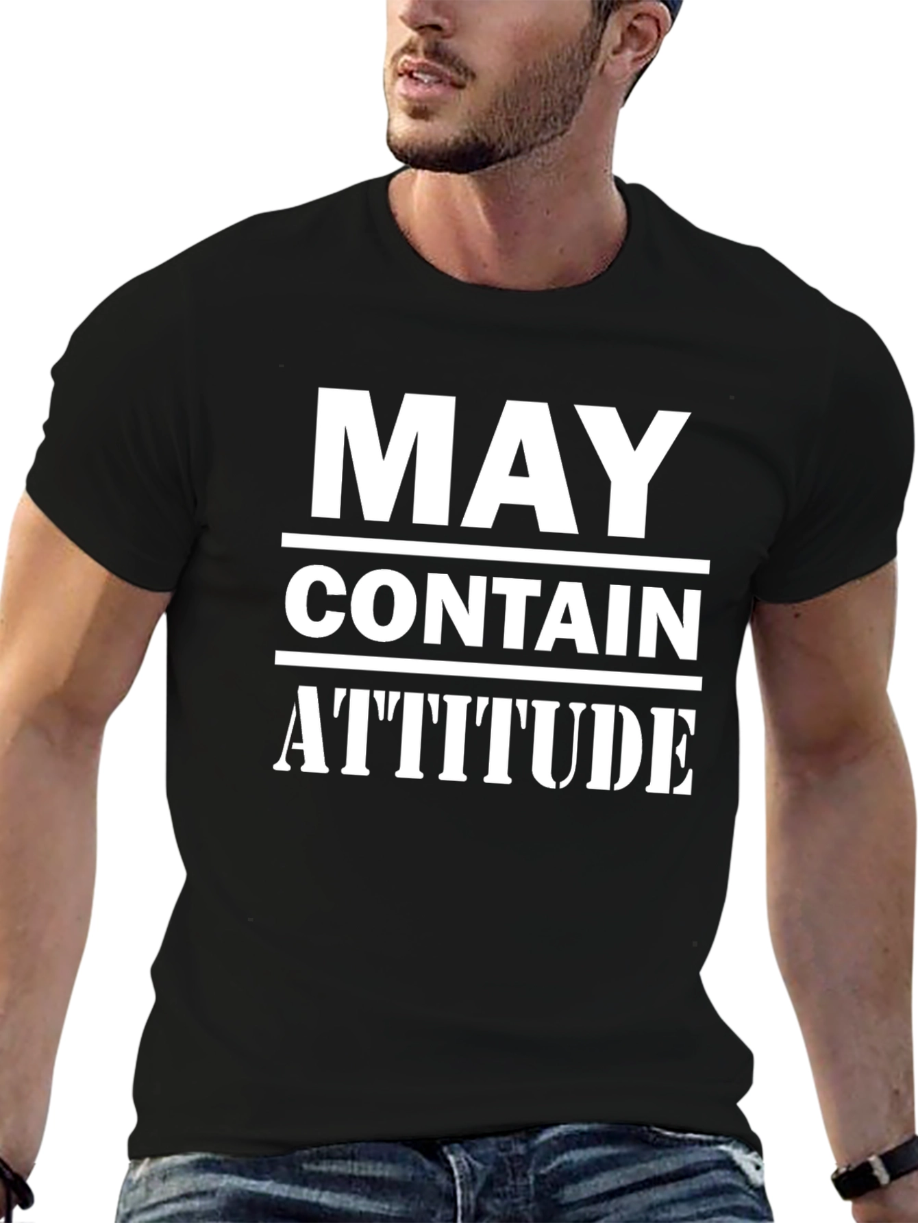 May Contain Attitude Graphic Tee