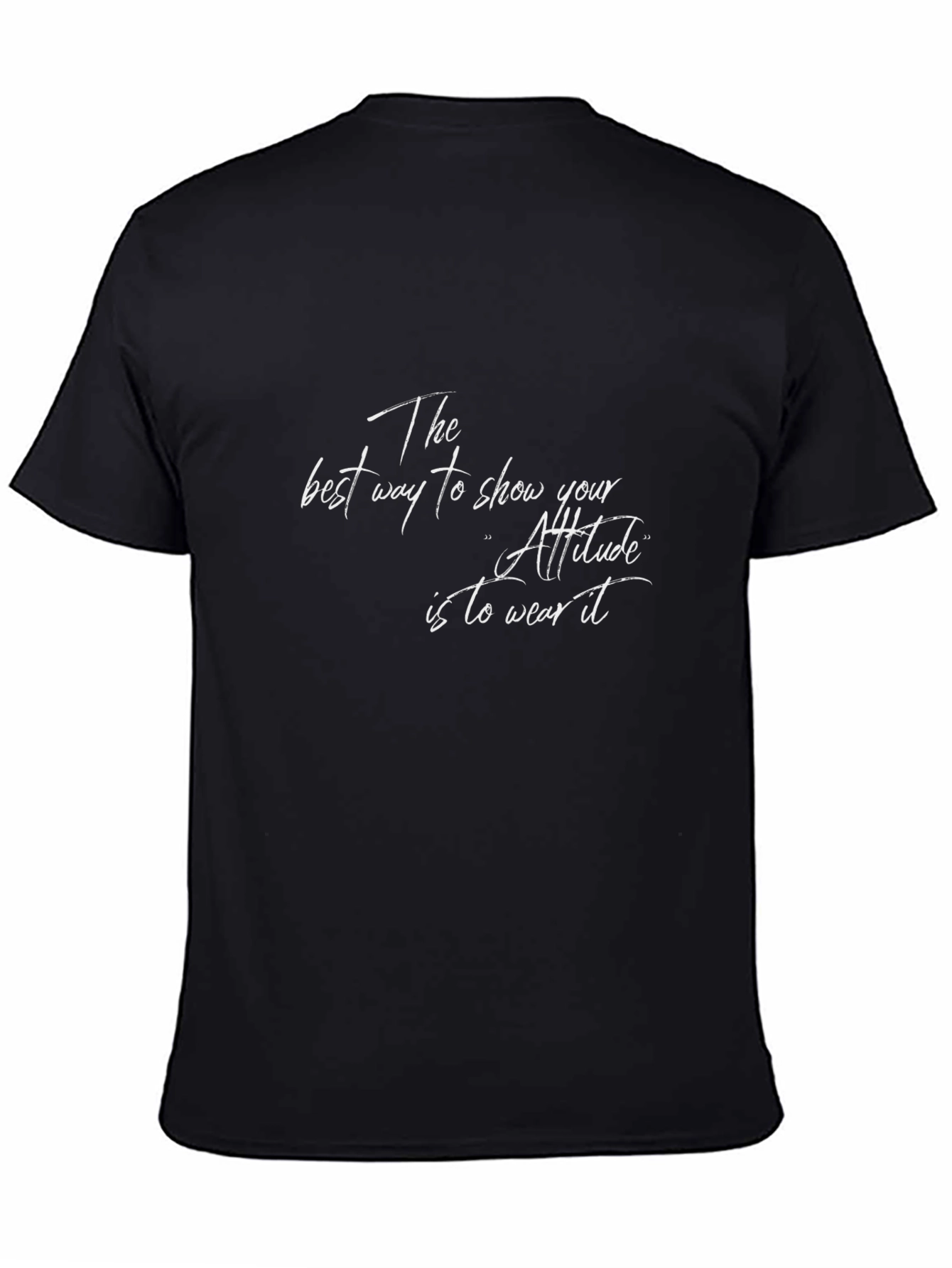 Attitude Graphic Tee - Show Your Style