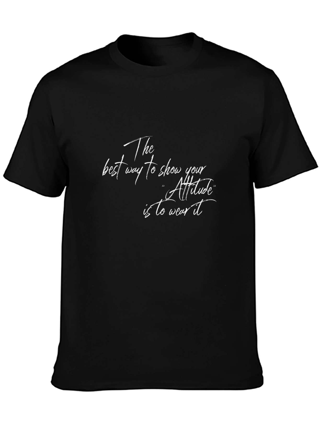 Attitude Graphic Tee - Show Your Style