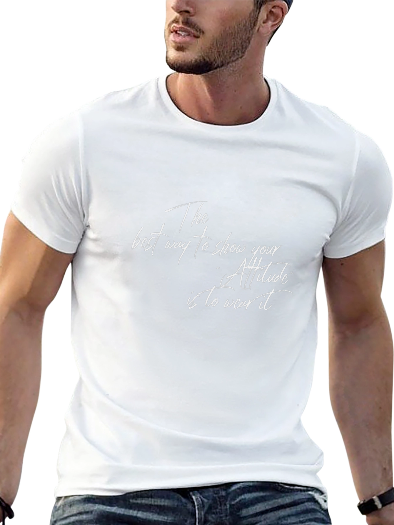 Attitude Graphic Tee - Show Your Style