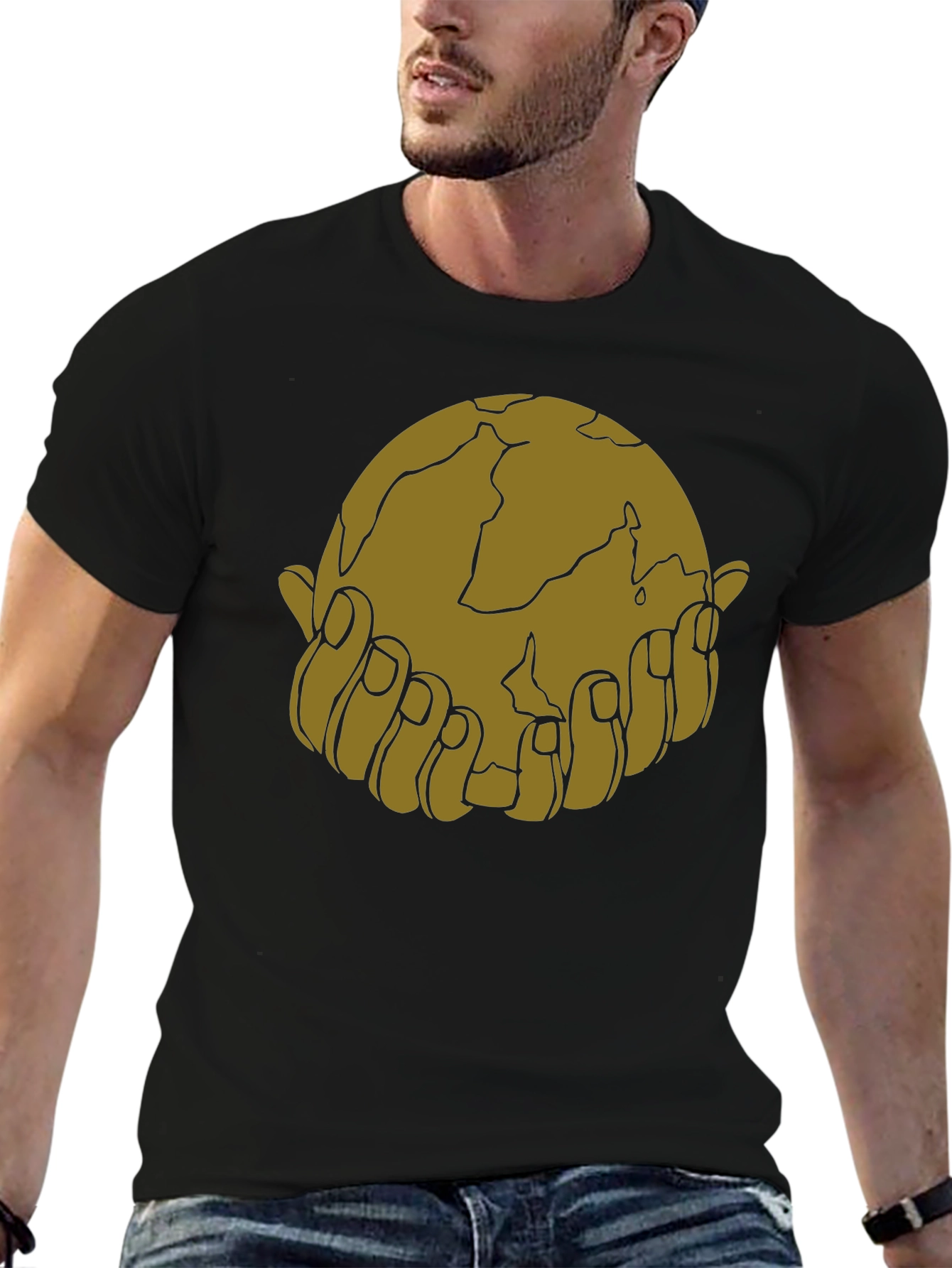 Earth In Hand Graphic Tee