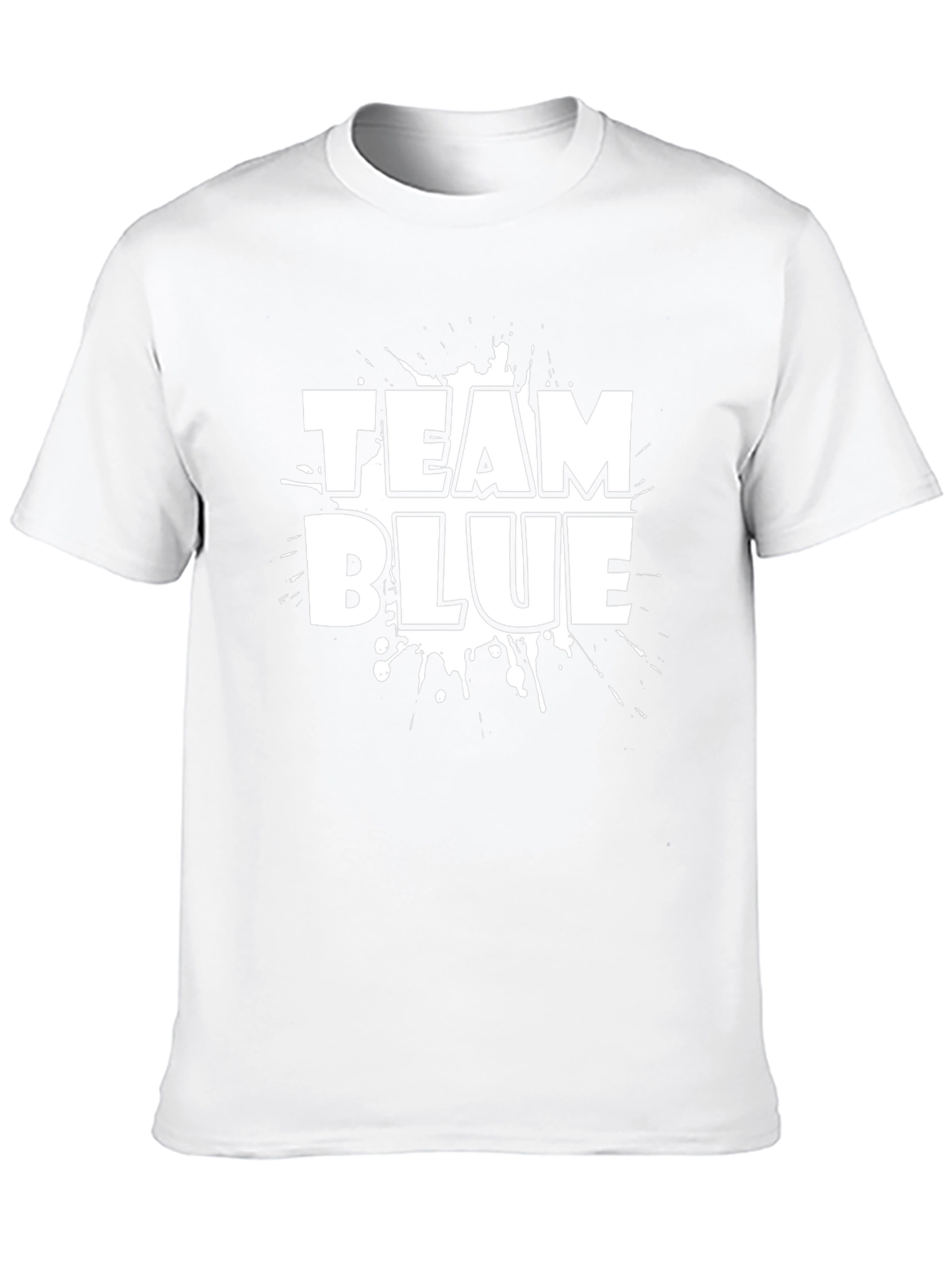Team Blue Graphic Print T-Shirt