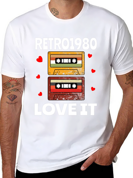 Retro 1980s Cassette Tape Graphic Tee