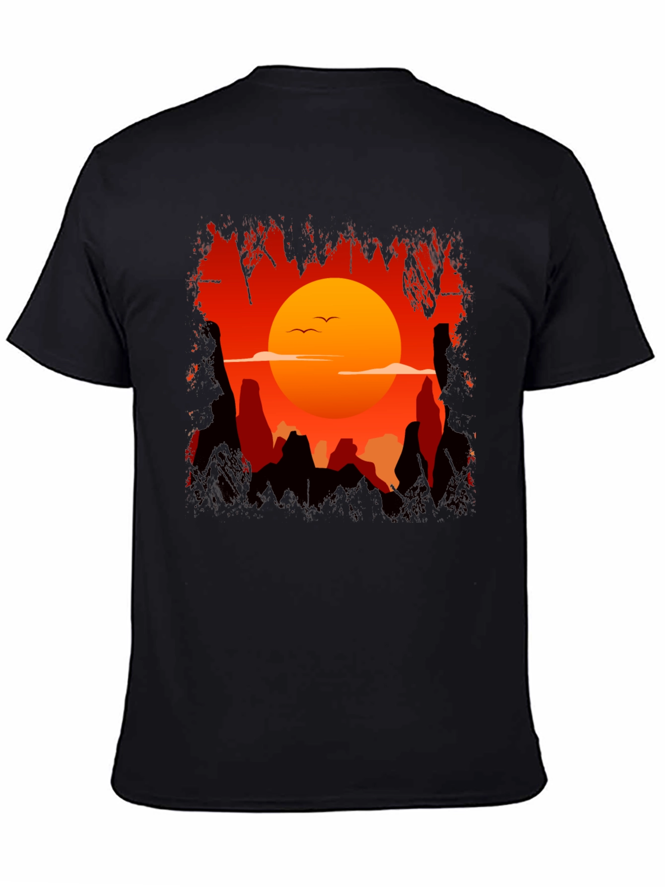 Sunset Silhouette Graphic Tee