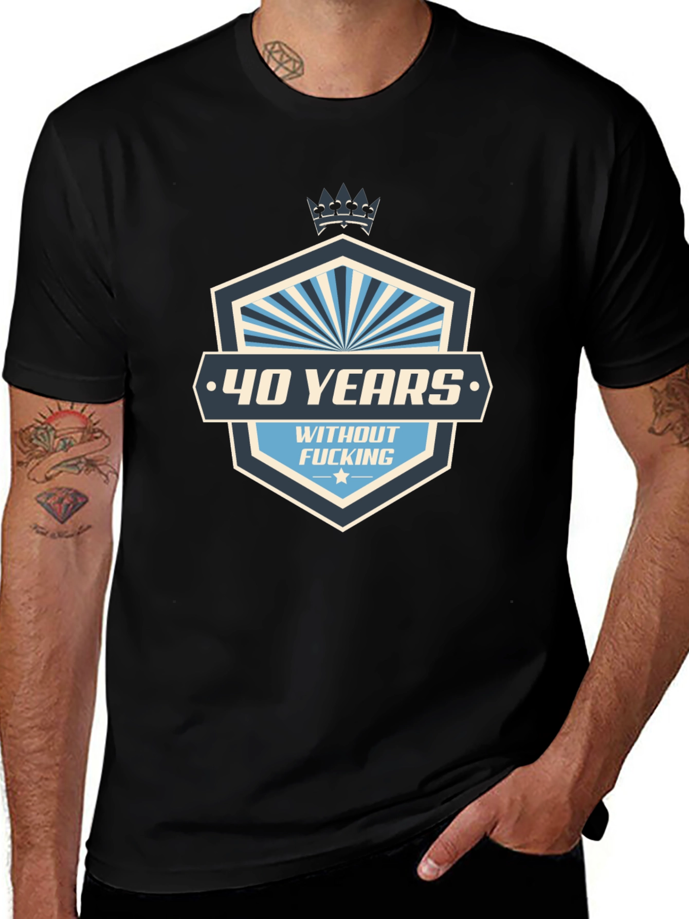 Funny 40 Years T-Shirt: A Hilarious Birthday Gift!