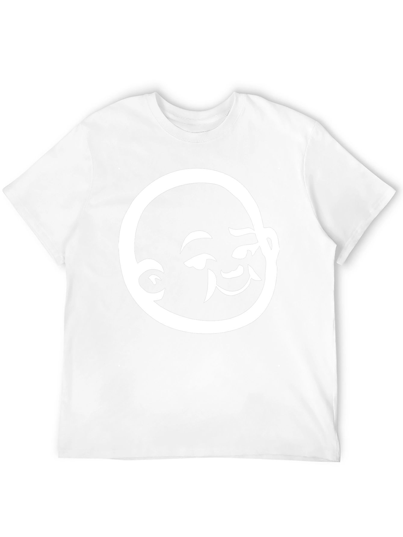 Buddha Graphic Tee - Black Cotton T-Shirt