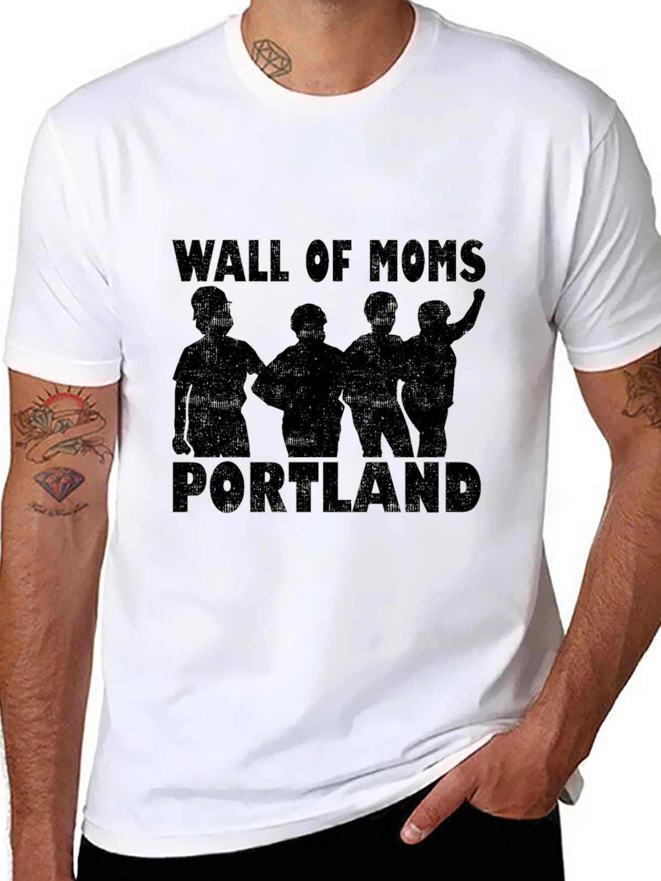 Wall of Moms Portland T-Shirt