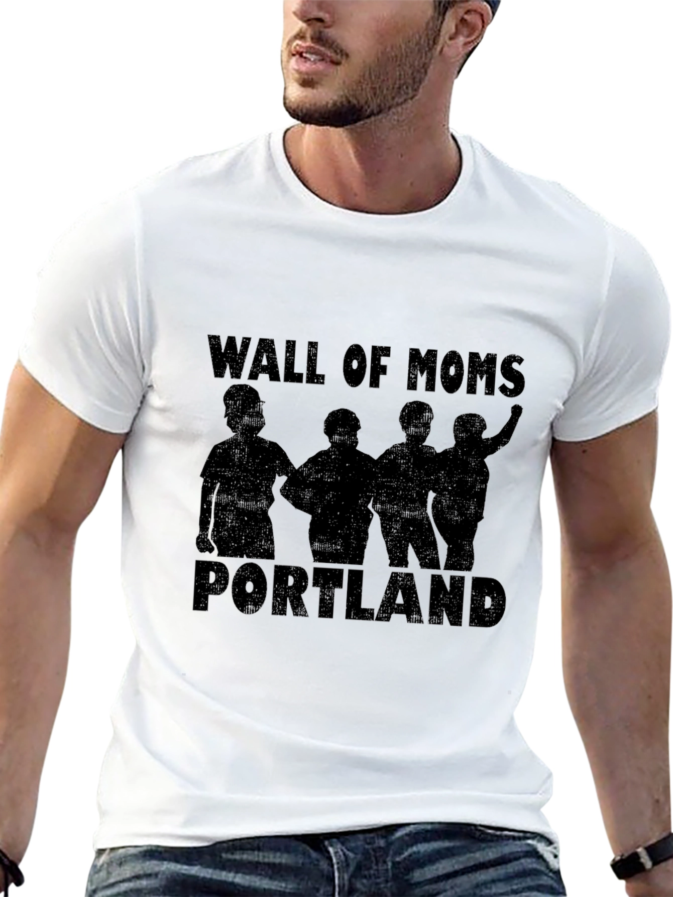 Wall of Moms Portland T-Shirt