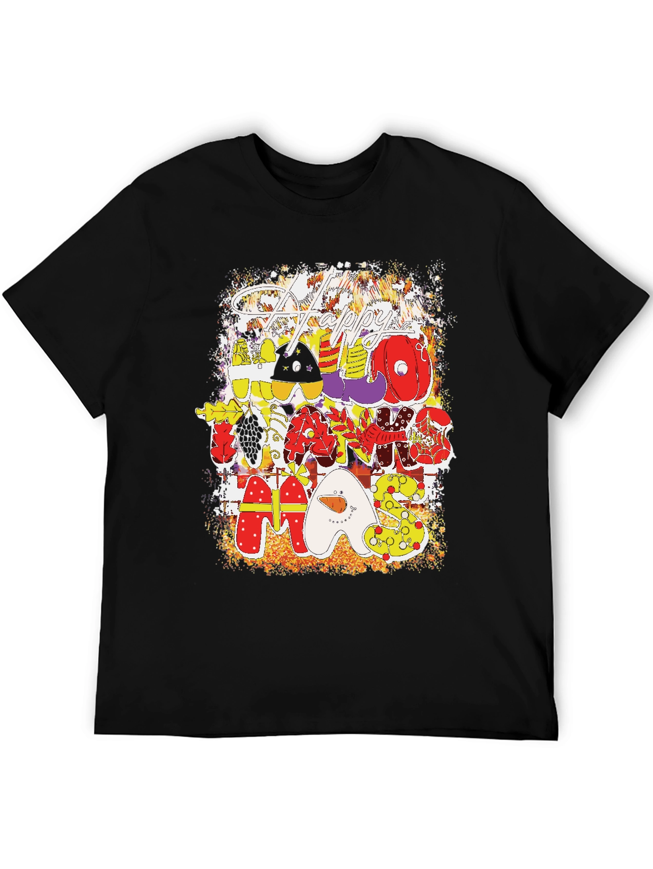 Festive Holiday Themed T-Shirt
