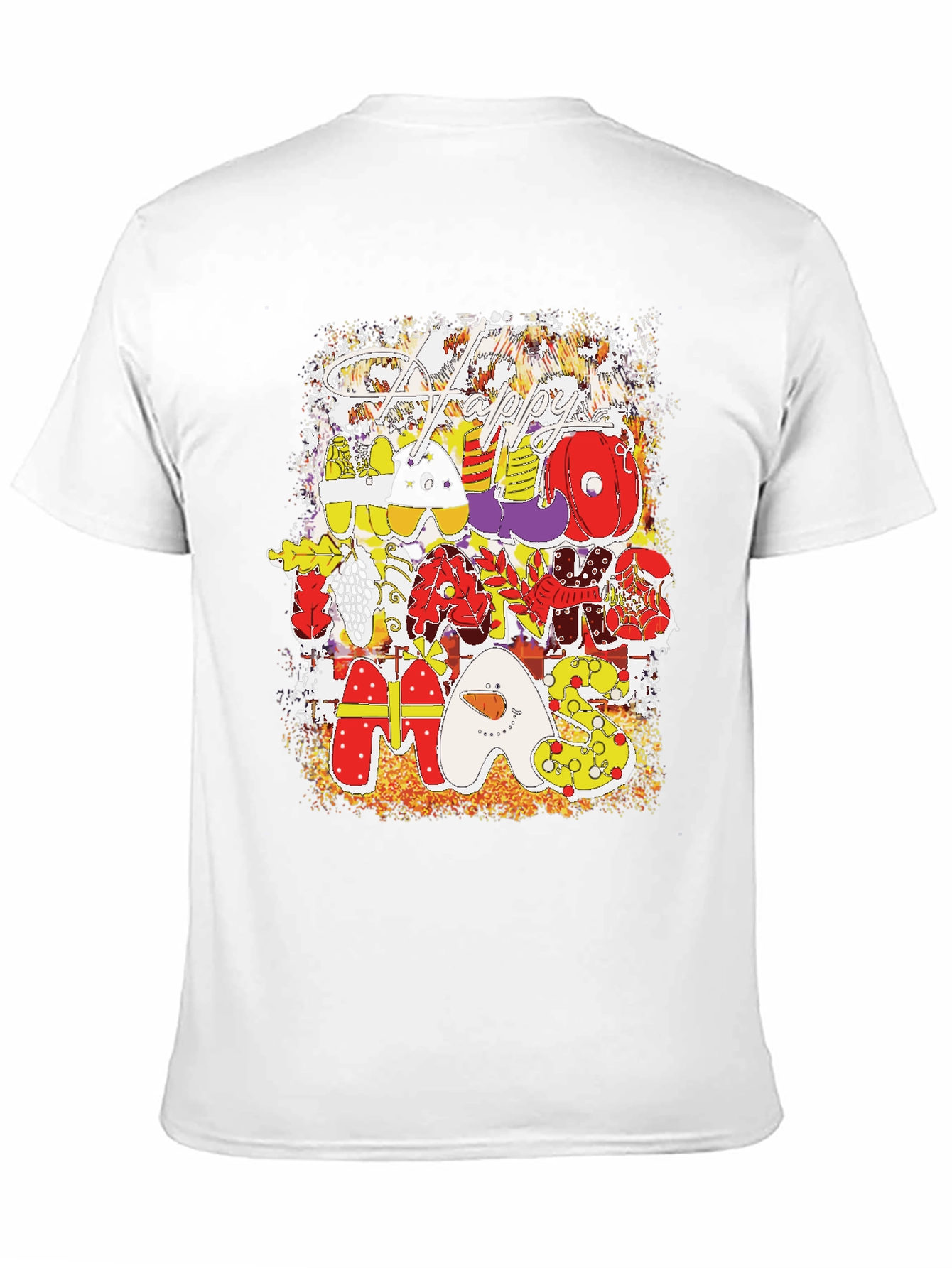 Festive Holiday Themed T-Shirt