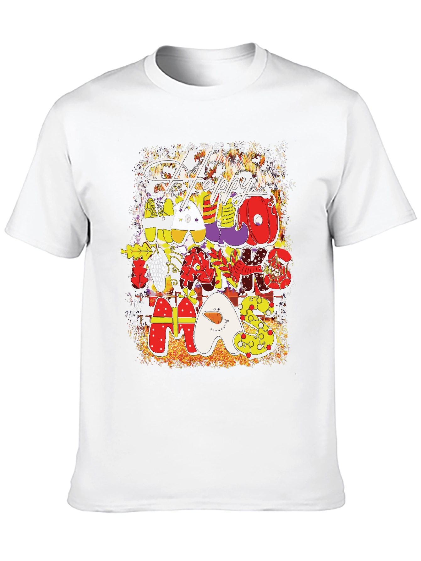 Festive Holiday Themed T-Shirt