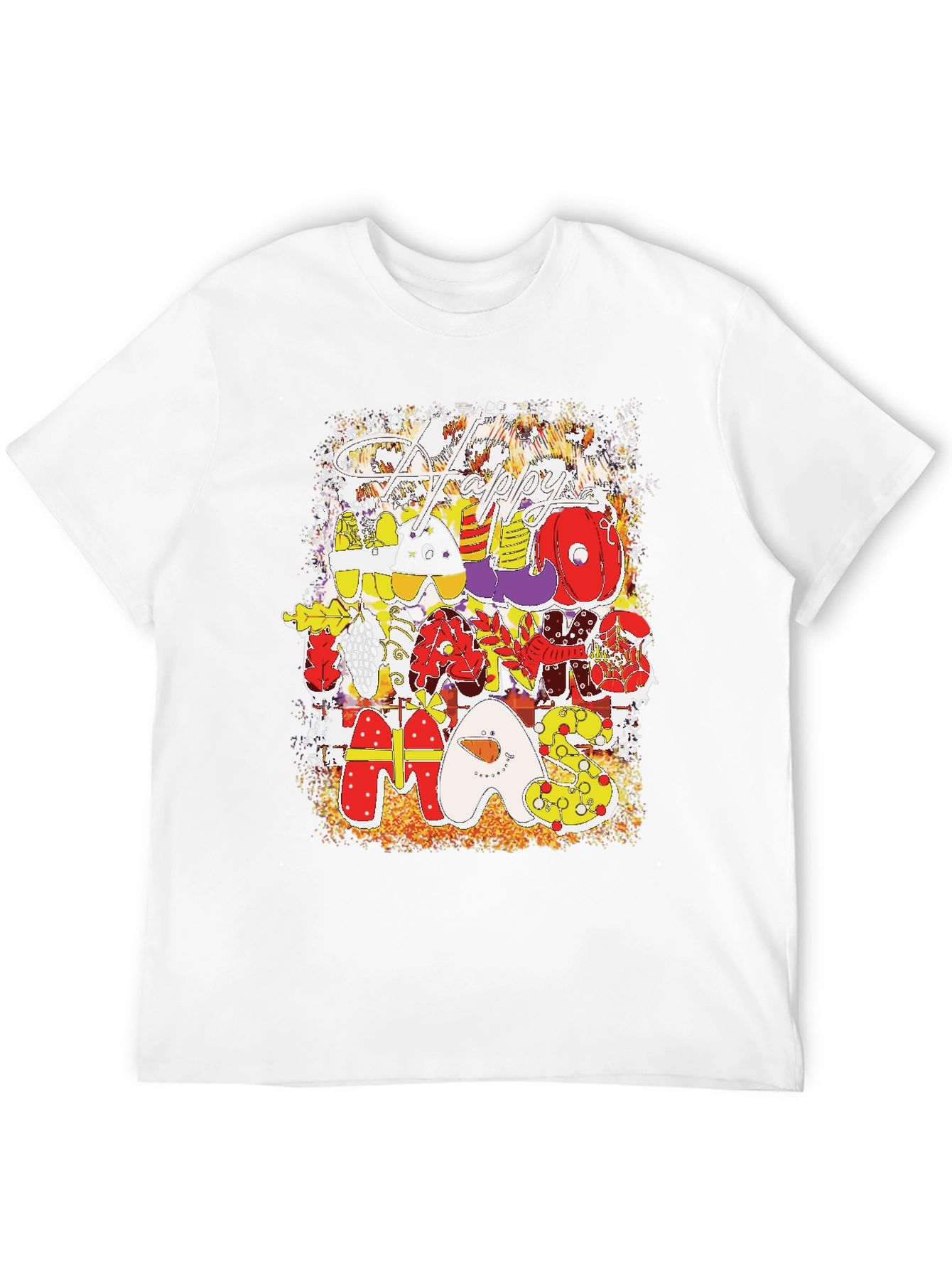 Festive Holiday Themed T-Shirt