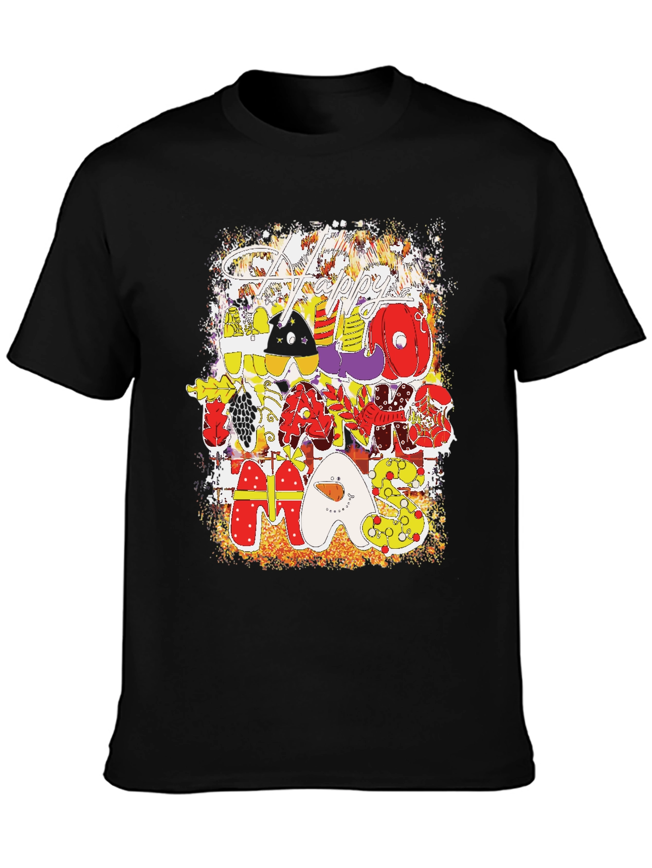 Festive Holiday Themed T-Shirt