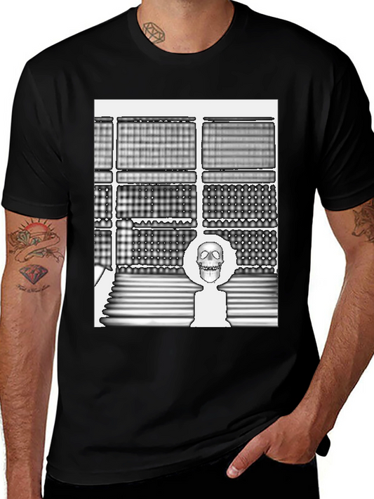 Skull Art Black Tee