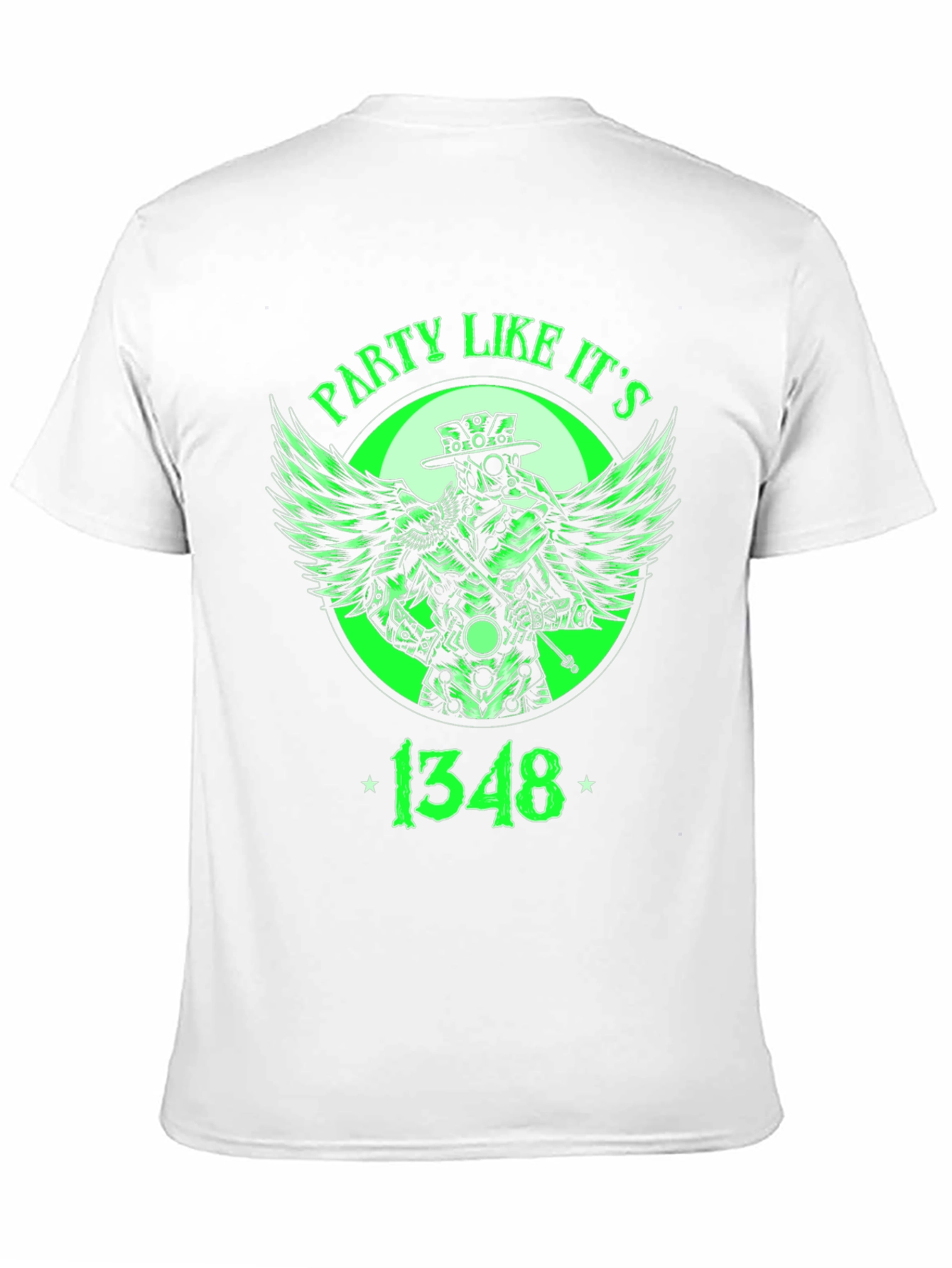 Party Like Its 1348 T-Shirt Plague Doctor Design