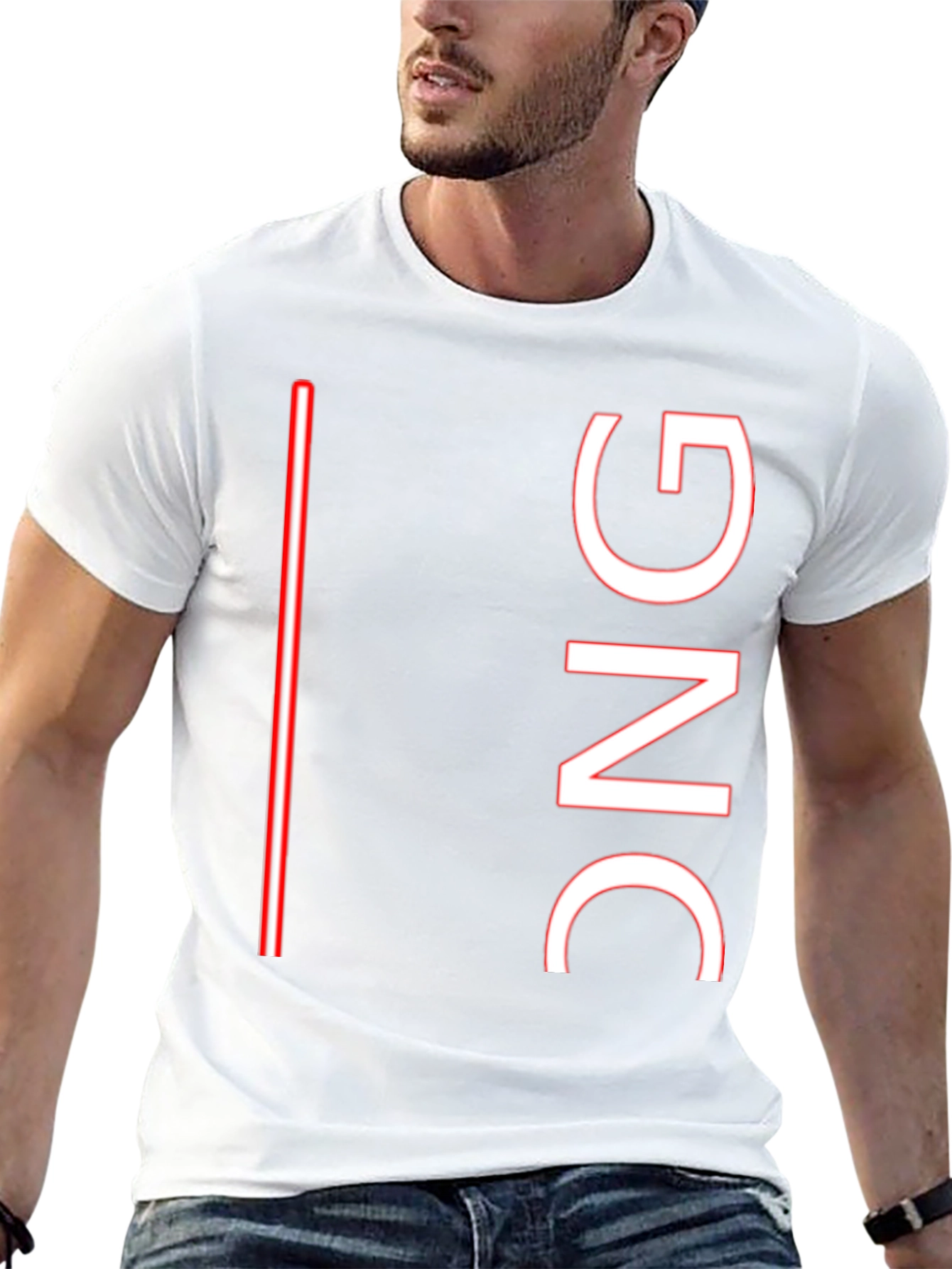 DNC Graphic Tee - Modern Minimalist Design