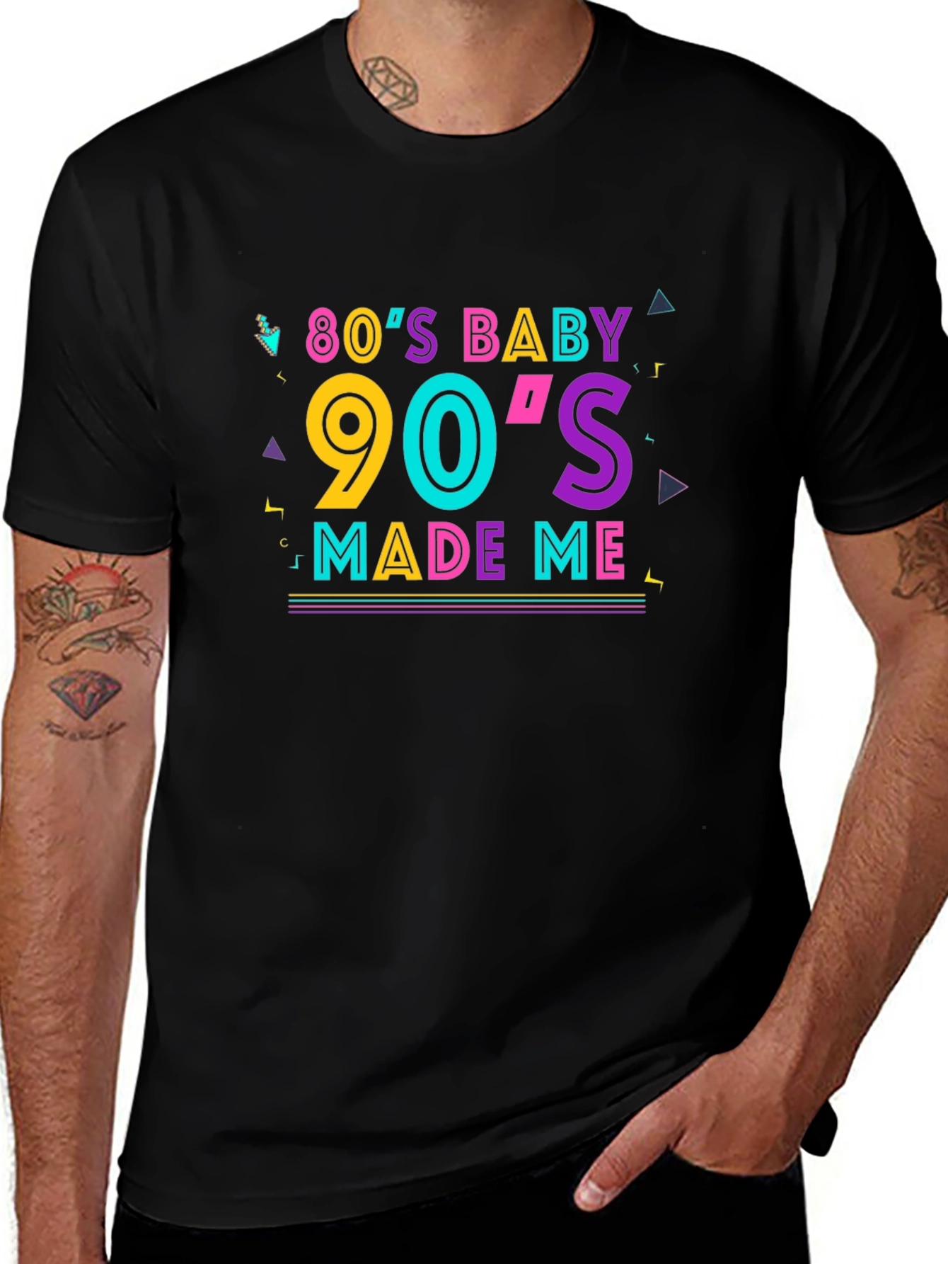 80s Baby 90s Made Me T-Shirt
