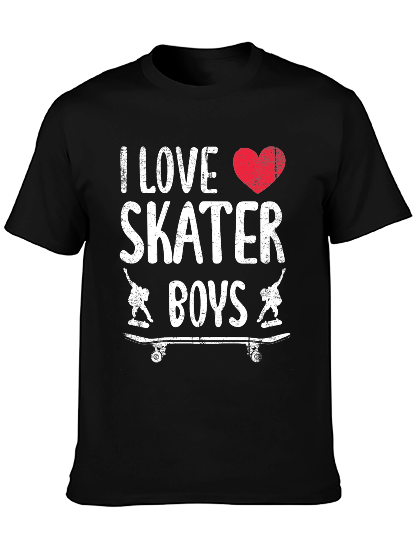 I Love Skater Boys Graphic Tee