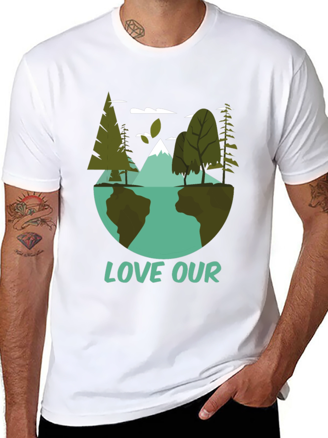Love Our Planet Graphic T-Shirt