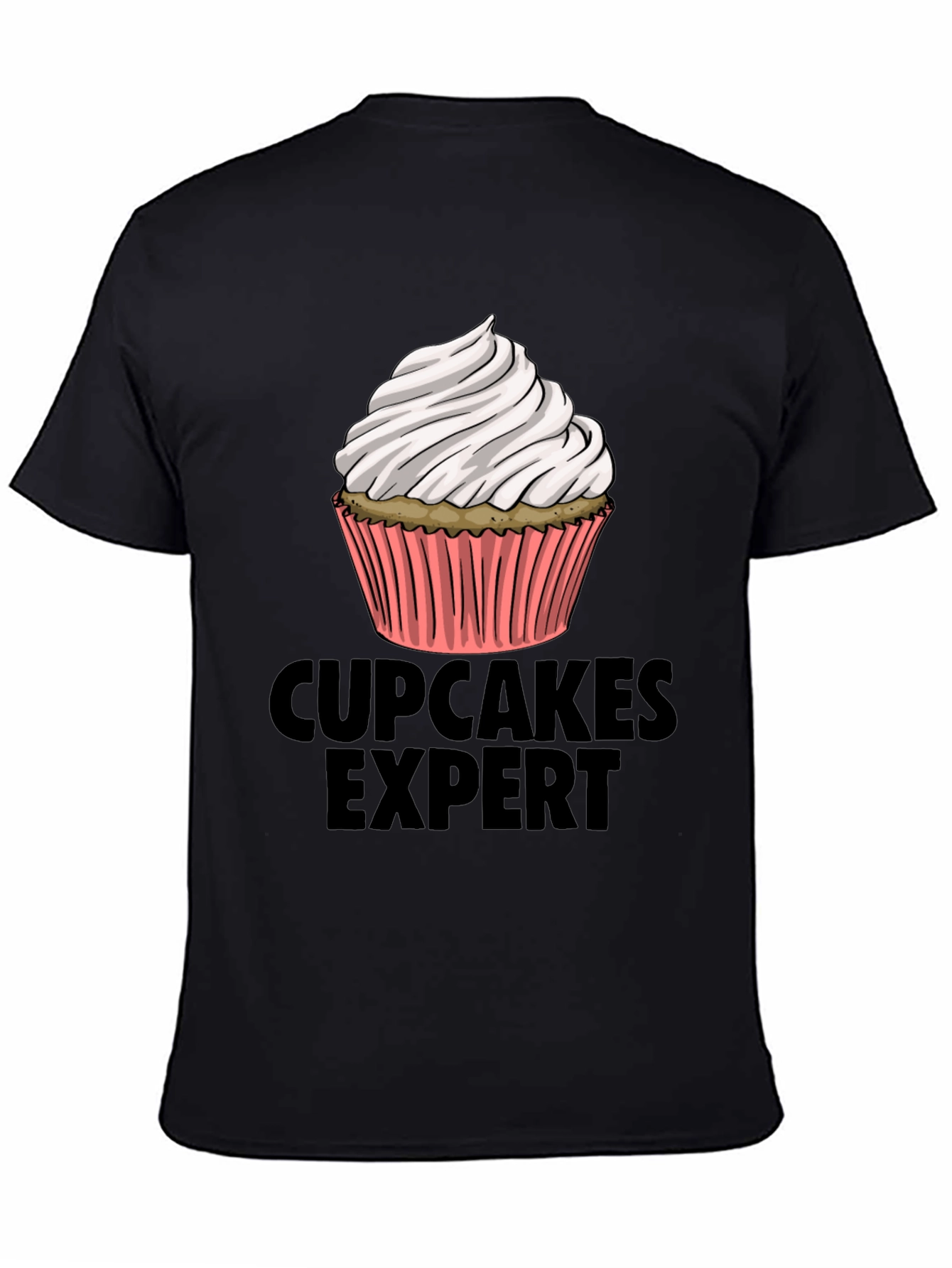 Cupcakes Expert T-Shirt: Sweet Treat Fashion