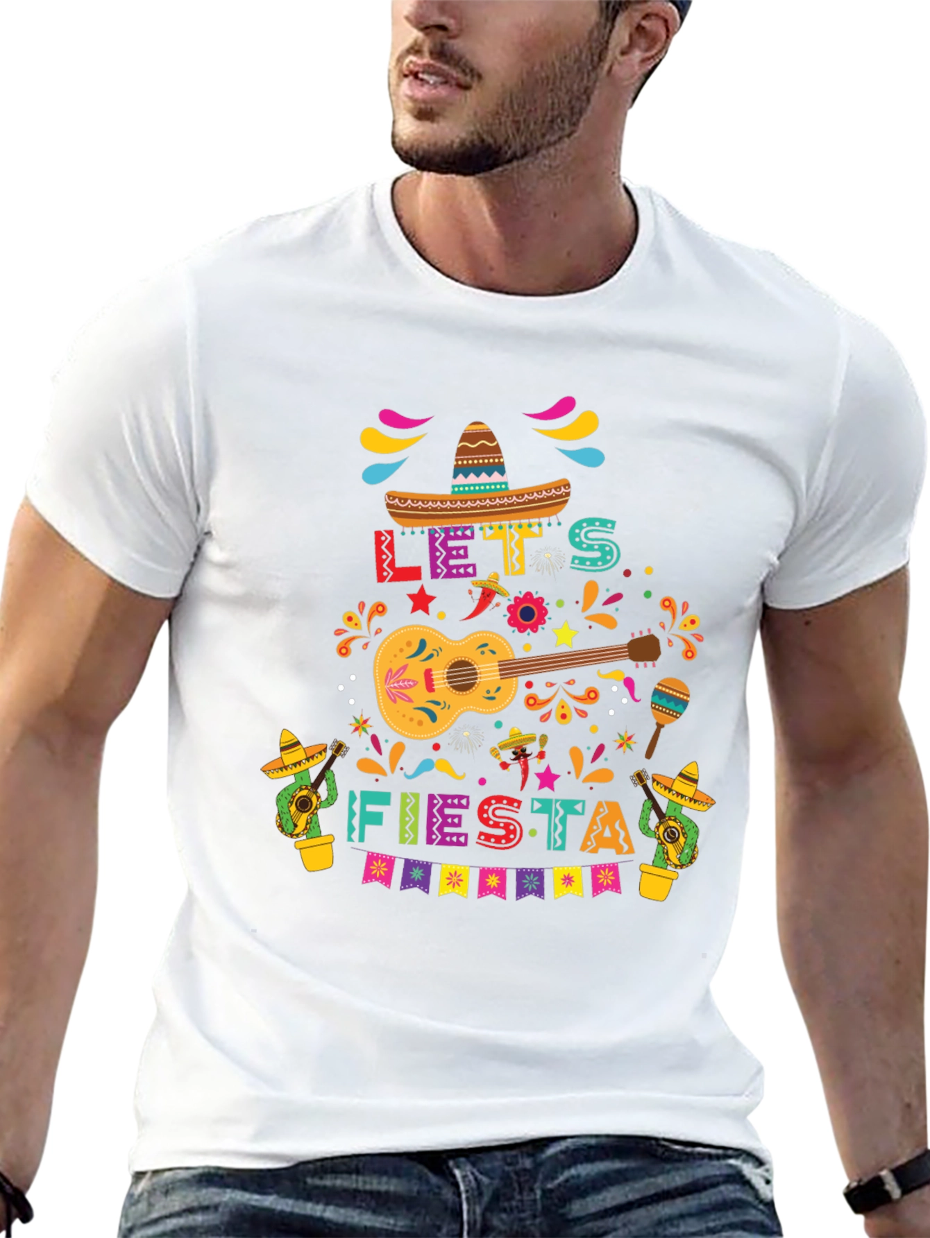 Fiesta Time Tee - Lets Fiesta Graphic T-Shirt