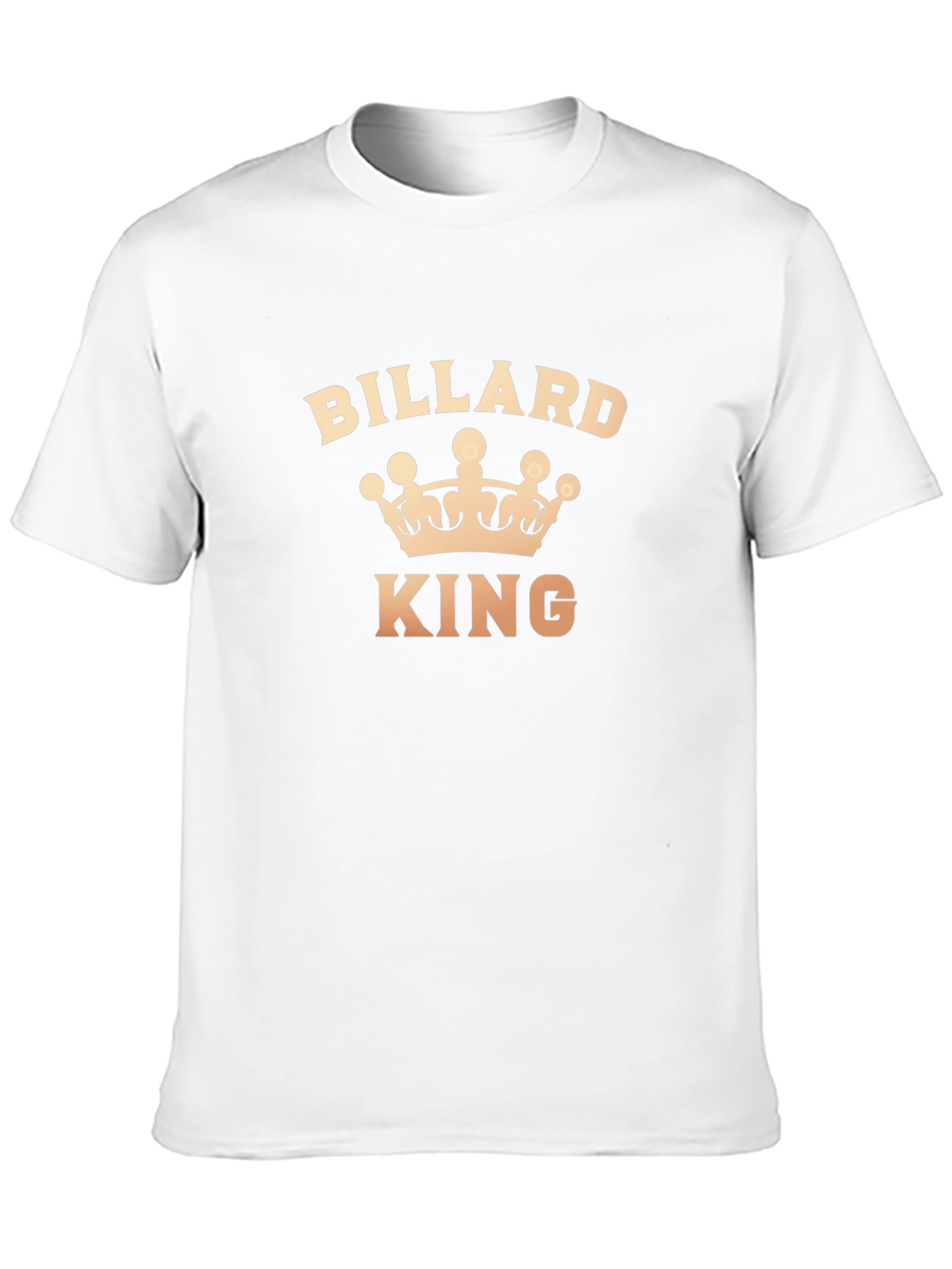Billard King T-Shirt - Stylish Pool Player Apparel