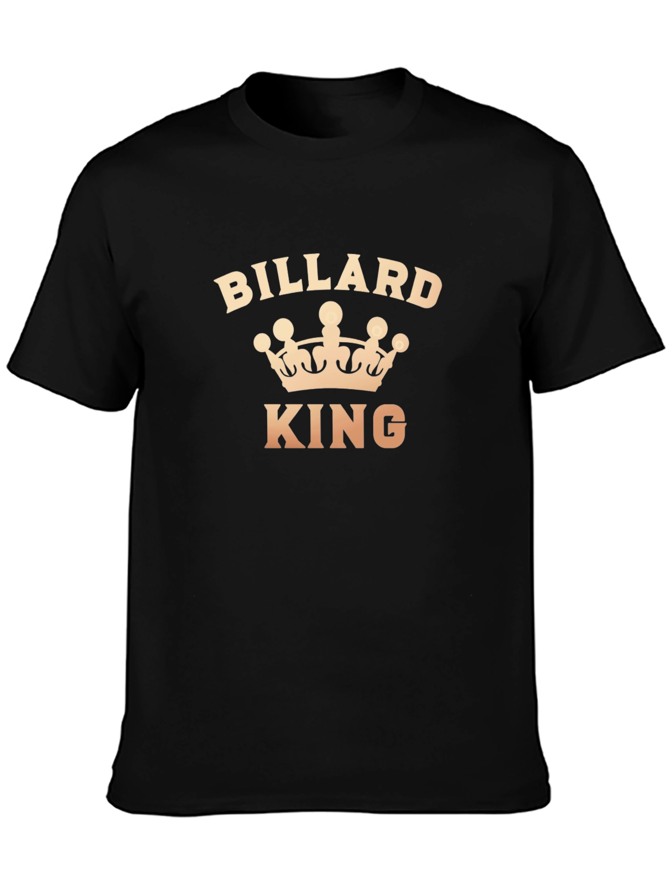 Billard King T-Shirt - Stylish Pool Player Apparel