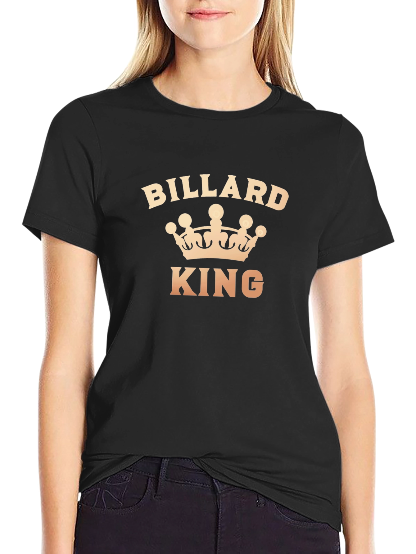 Billard King T-Shirt - Stylish Pool Player Apparel