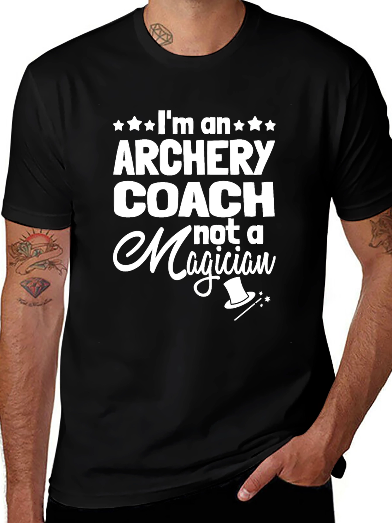 Archery Coach T-Shirt - Novelty Gift for Archers