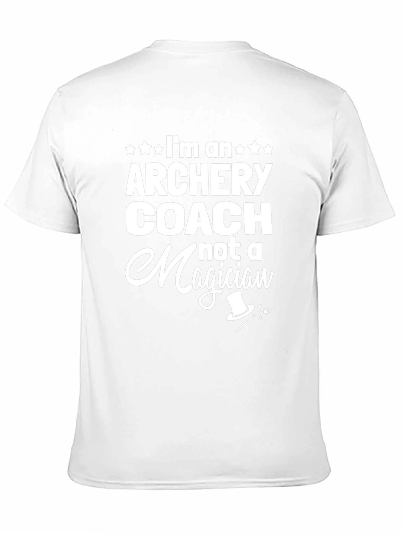 Archery Coach T-Shirt - Novelty Gift for Archers