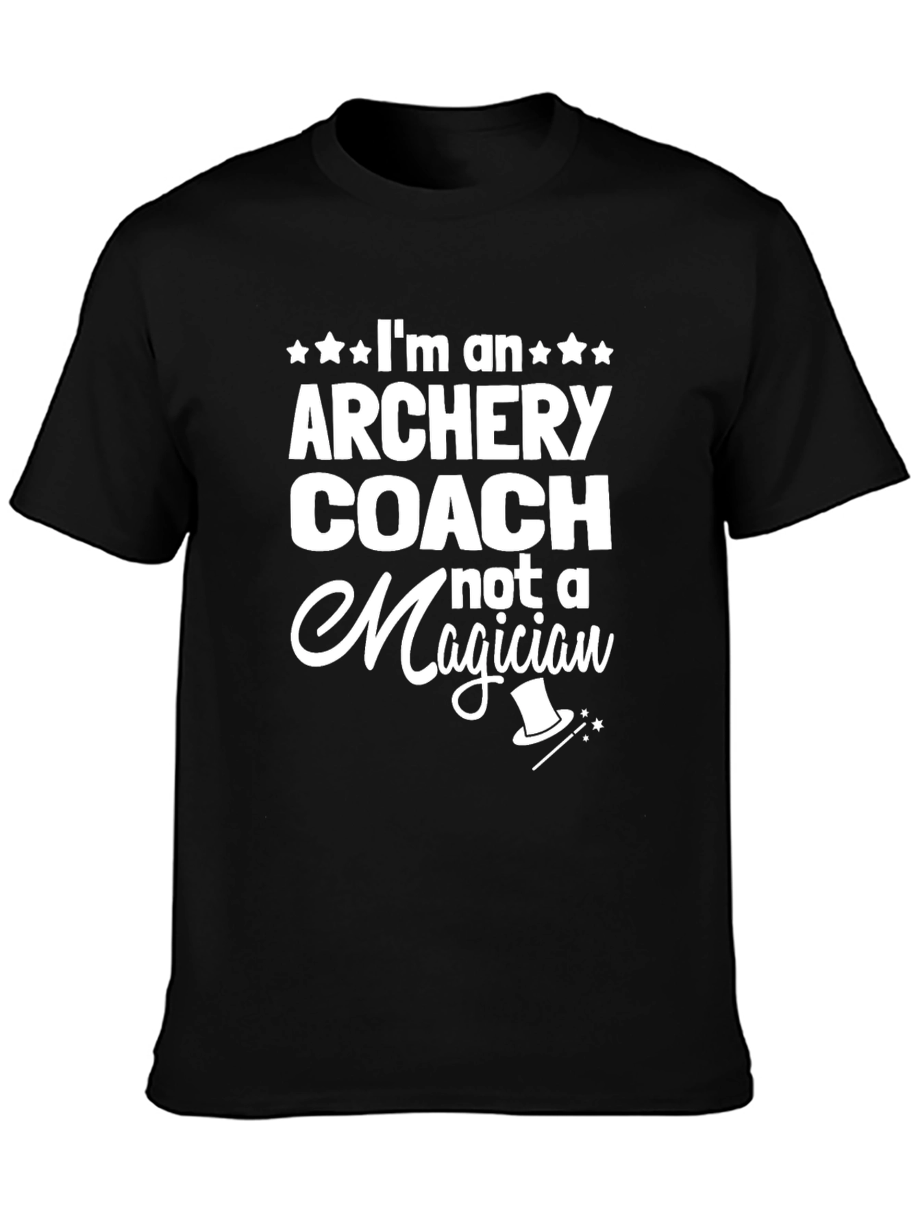Archery Coach T-Shirt - Novelty Gift for Archers