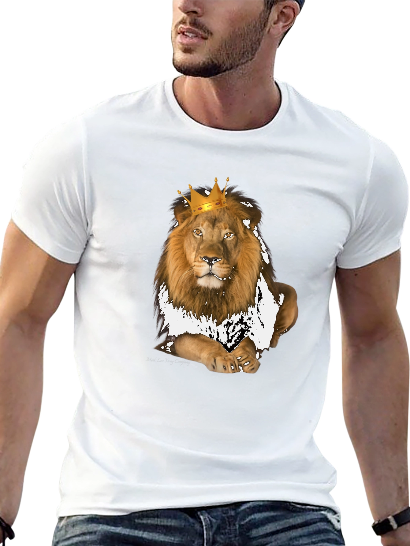 King Lion Graphic Tee - Black