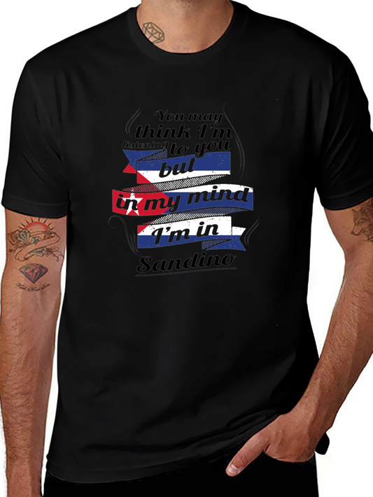 Sandinista Mind T-Shirt: You May Think Im Listening