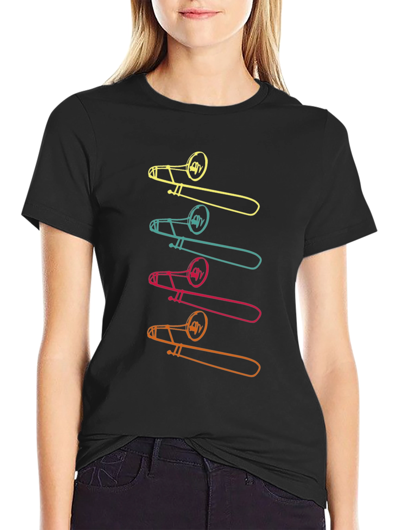 Funky Trombone Graphic Tee