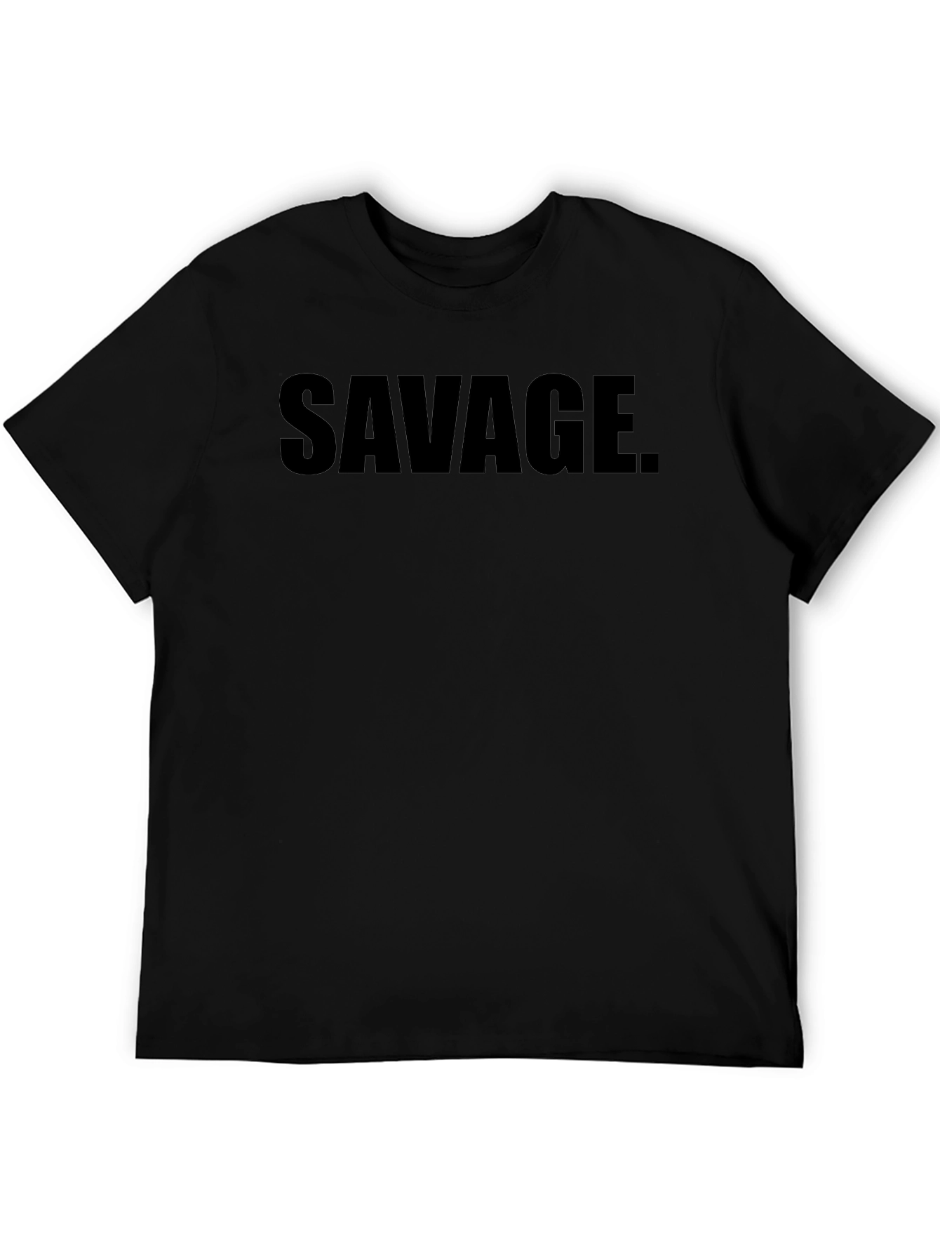 Savage Graphic Tee - Mens Black T-Shirt