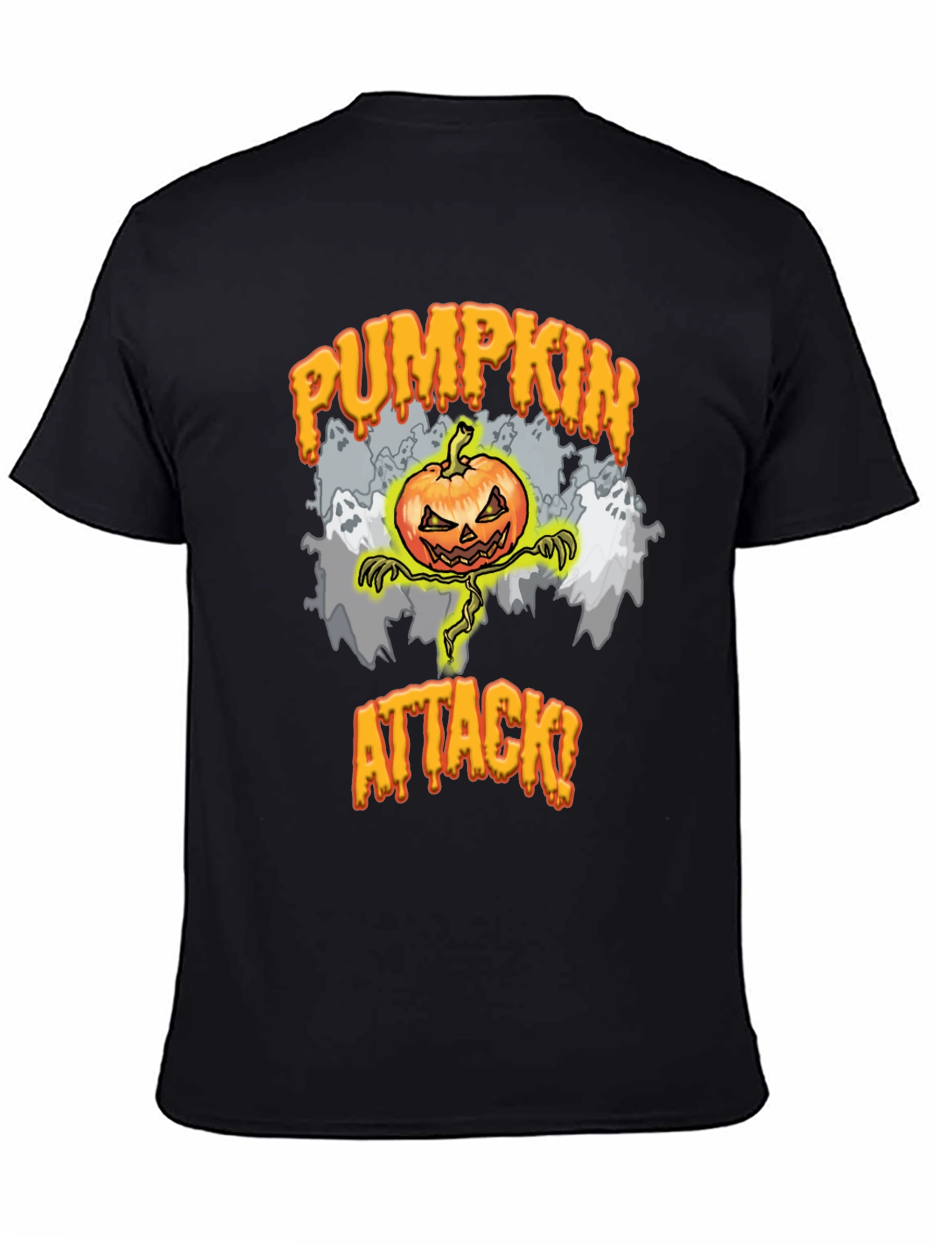 Pumpkin Attack Halloween T-Shirt