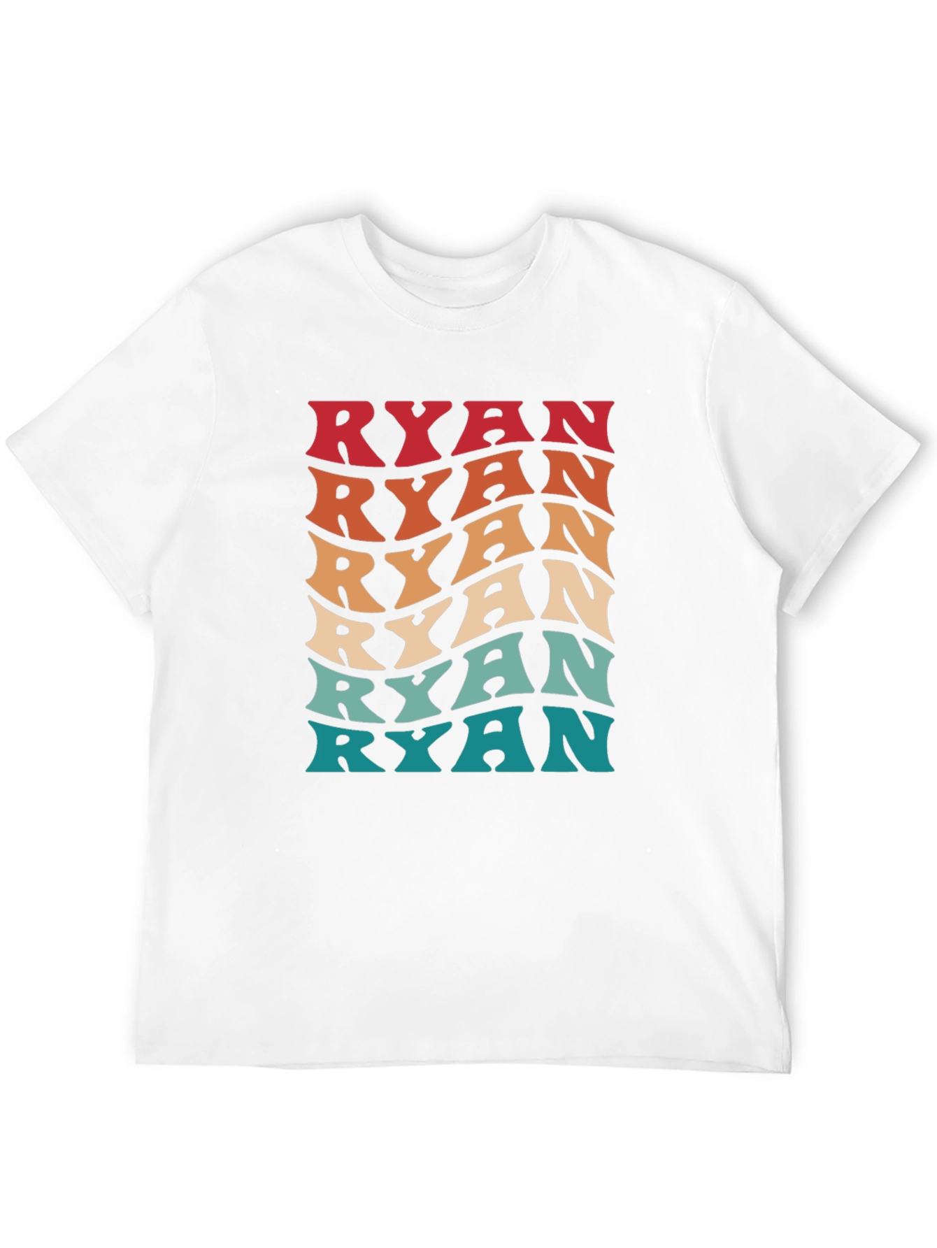 Retro Ryan Name T-Shirt Cool Personalized Gift