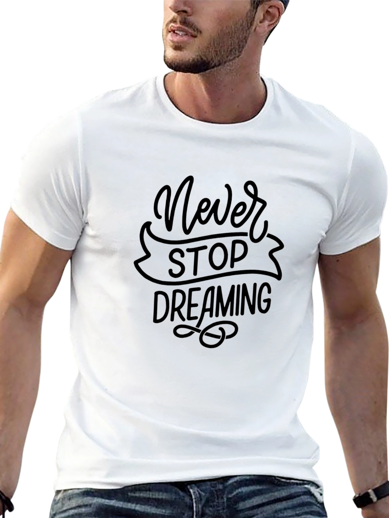 Never Stop Dreaming Graphic Tee