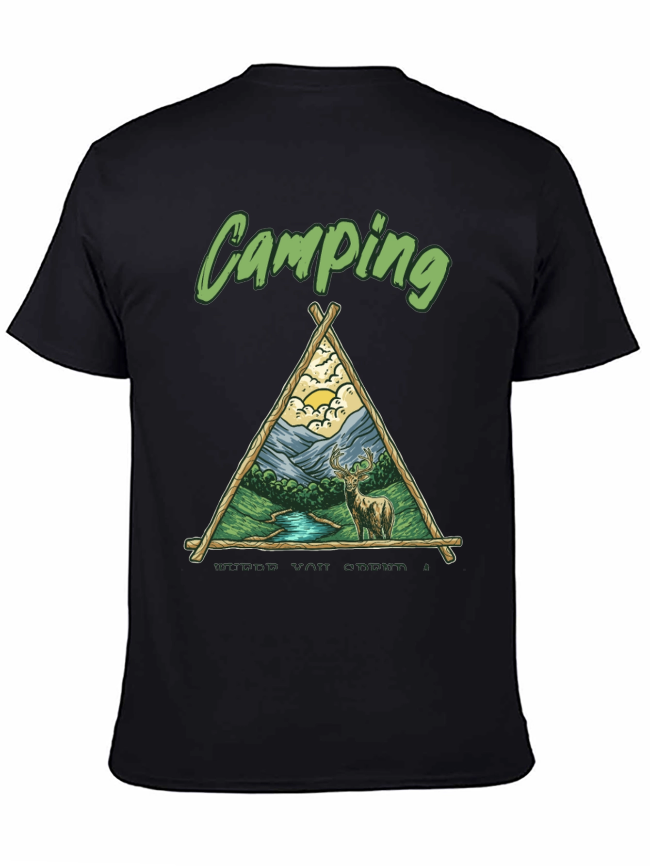 Camping Adventure Graphic Tee