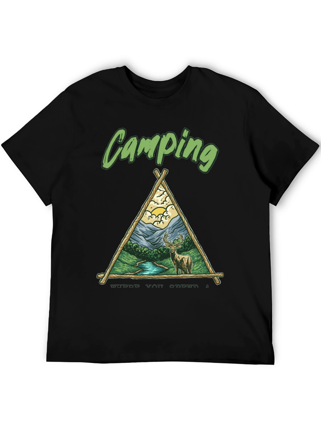 Camping Adventure Graphic Tee